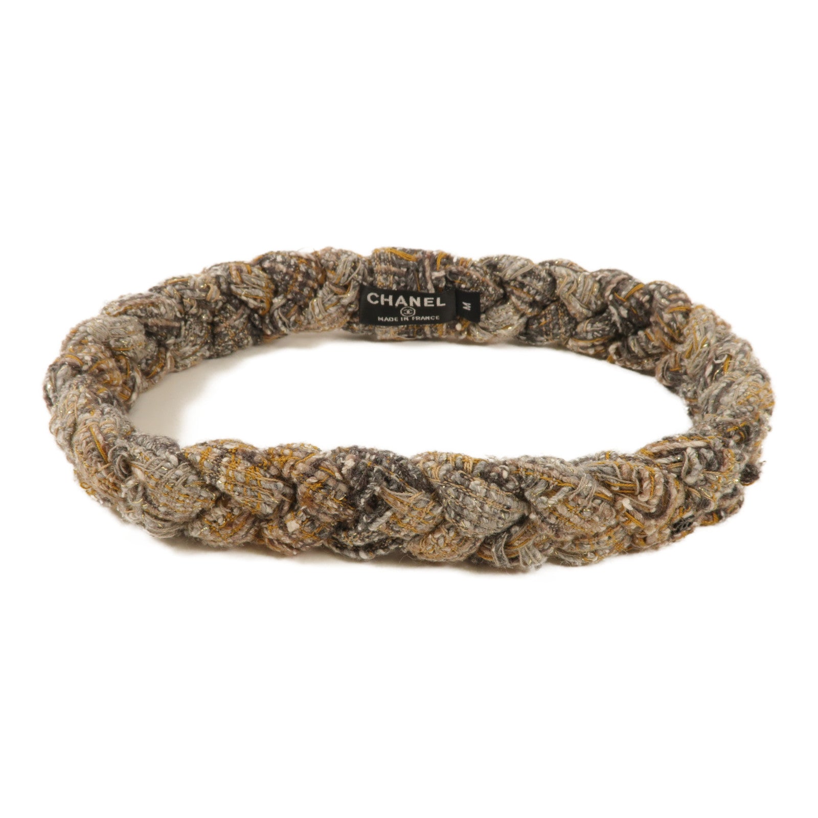 CHANEL 【激減優惠】斜紋軟呢Hair Accessory頭帶頭飾