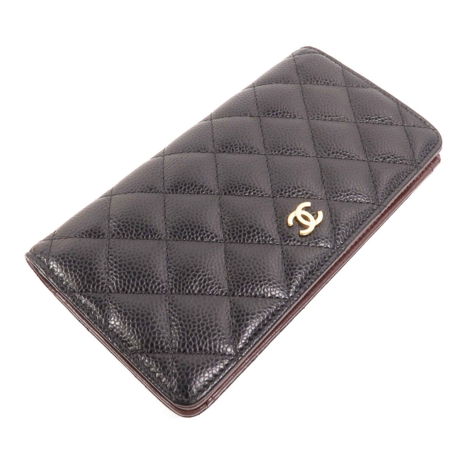 CHANEL 牛皮皮革Classic Long Flap Wallet長錢包