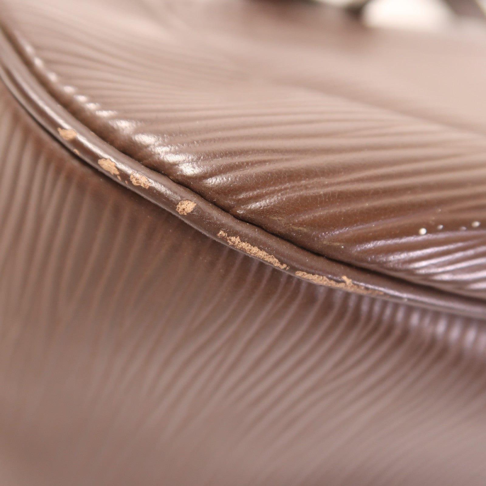 LOUIS VUITTON Epi Dhanura PM銀扣手挽肩背兩用袋