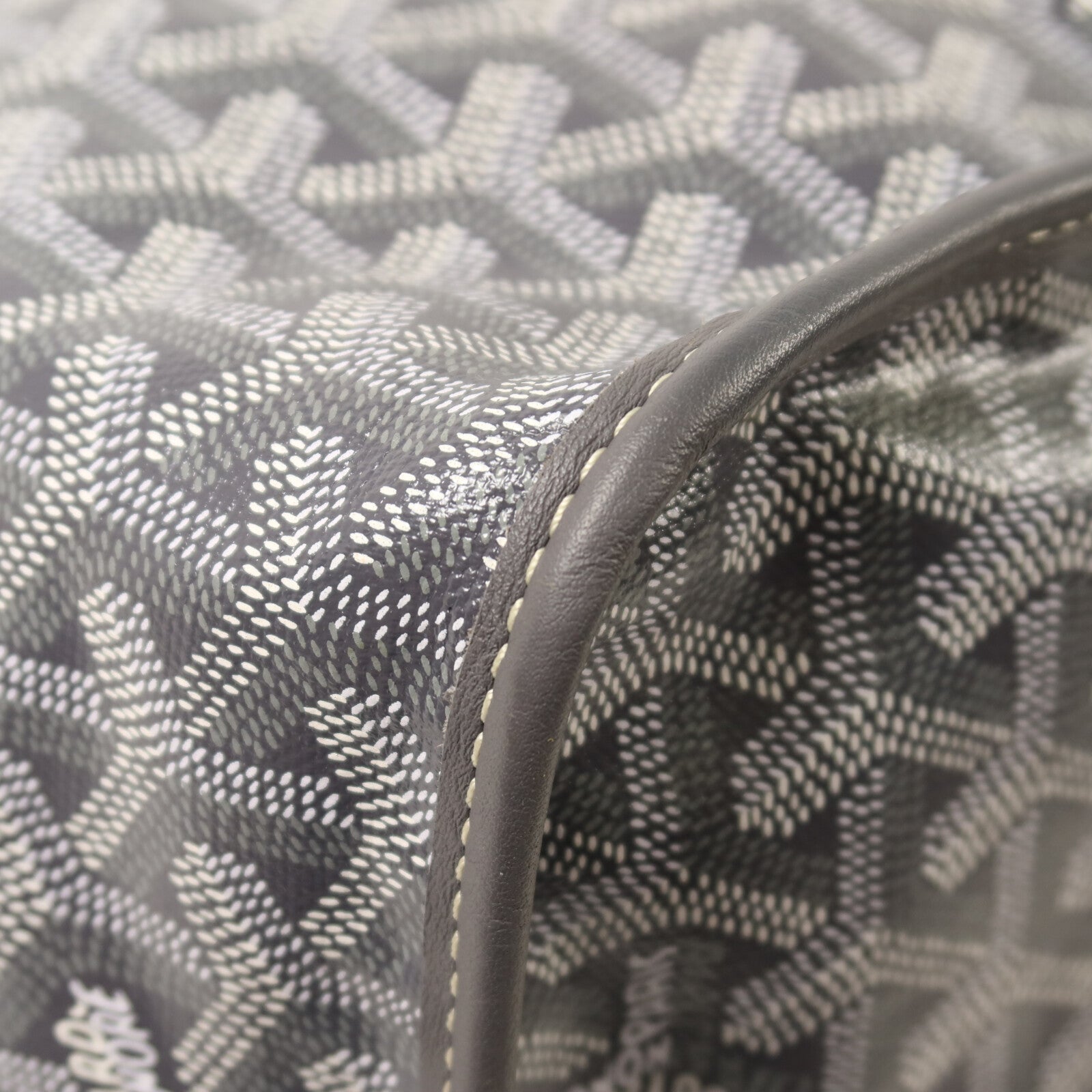 GOYARD 塗層帆布/牛皮皮革Anjou GM手挽袋