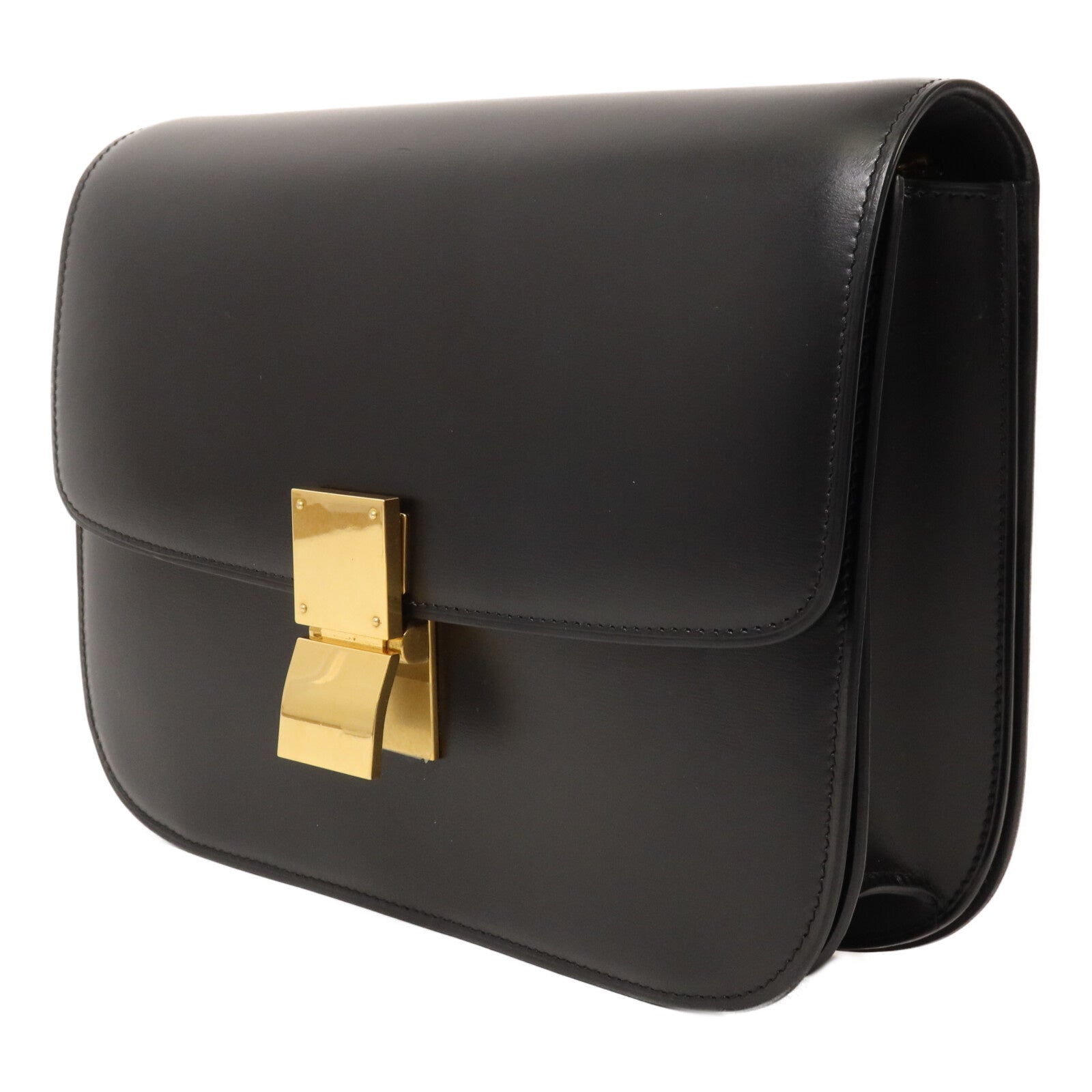 CELINE 牛皮皮革Classic Box肩背袋