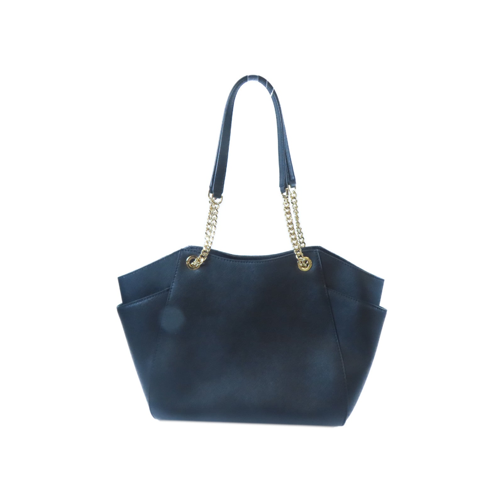 Michael Kors 【激減優惠】牛皮皮革Tote Bag金扣手挽袋黑色