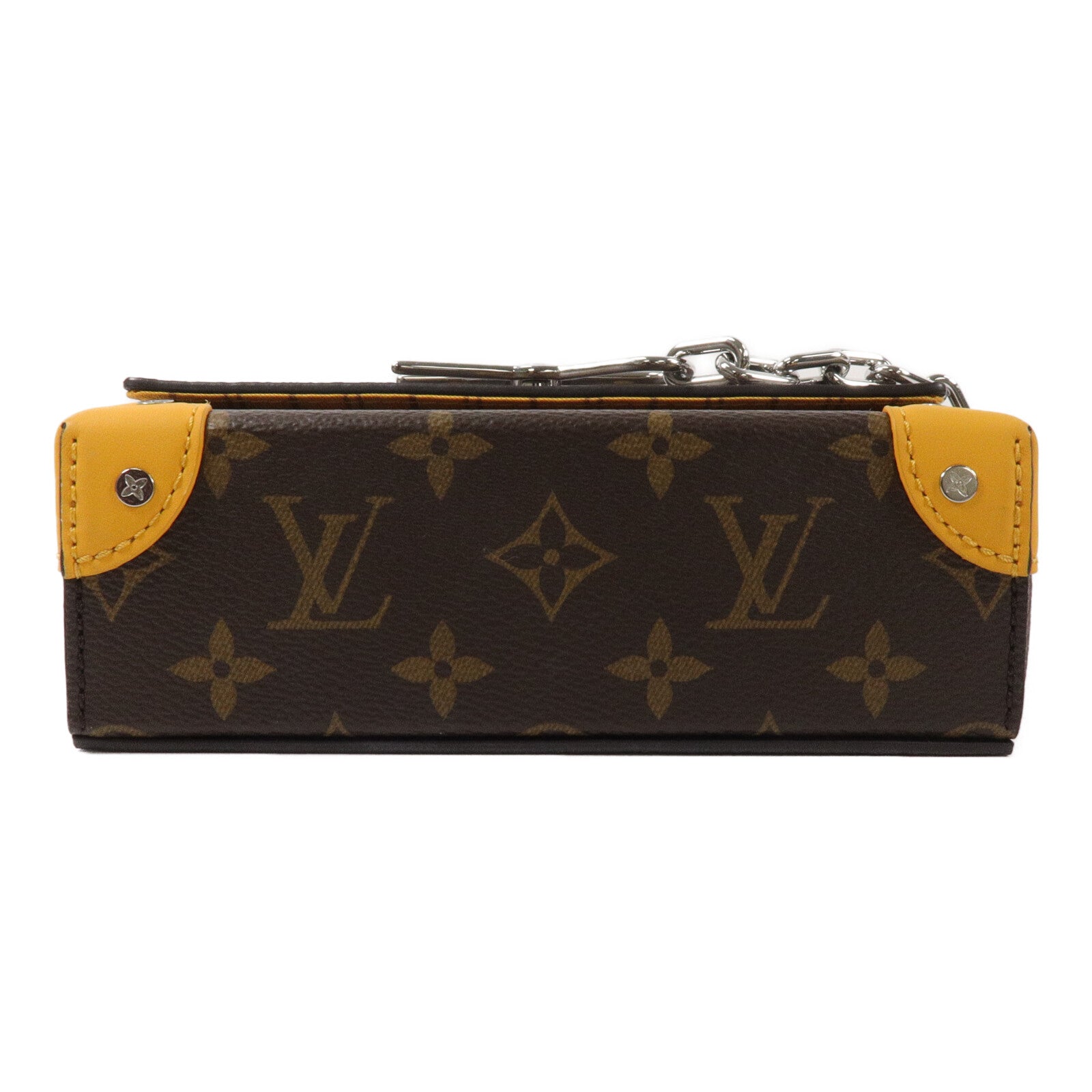 LOUIS VUITTON Monogram Macassar Steamer Wearable Wallet肩背袋
