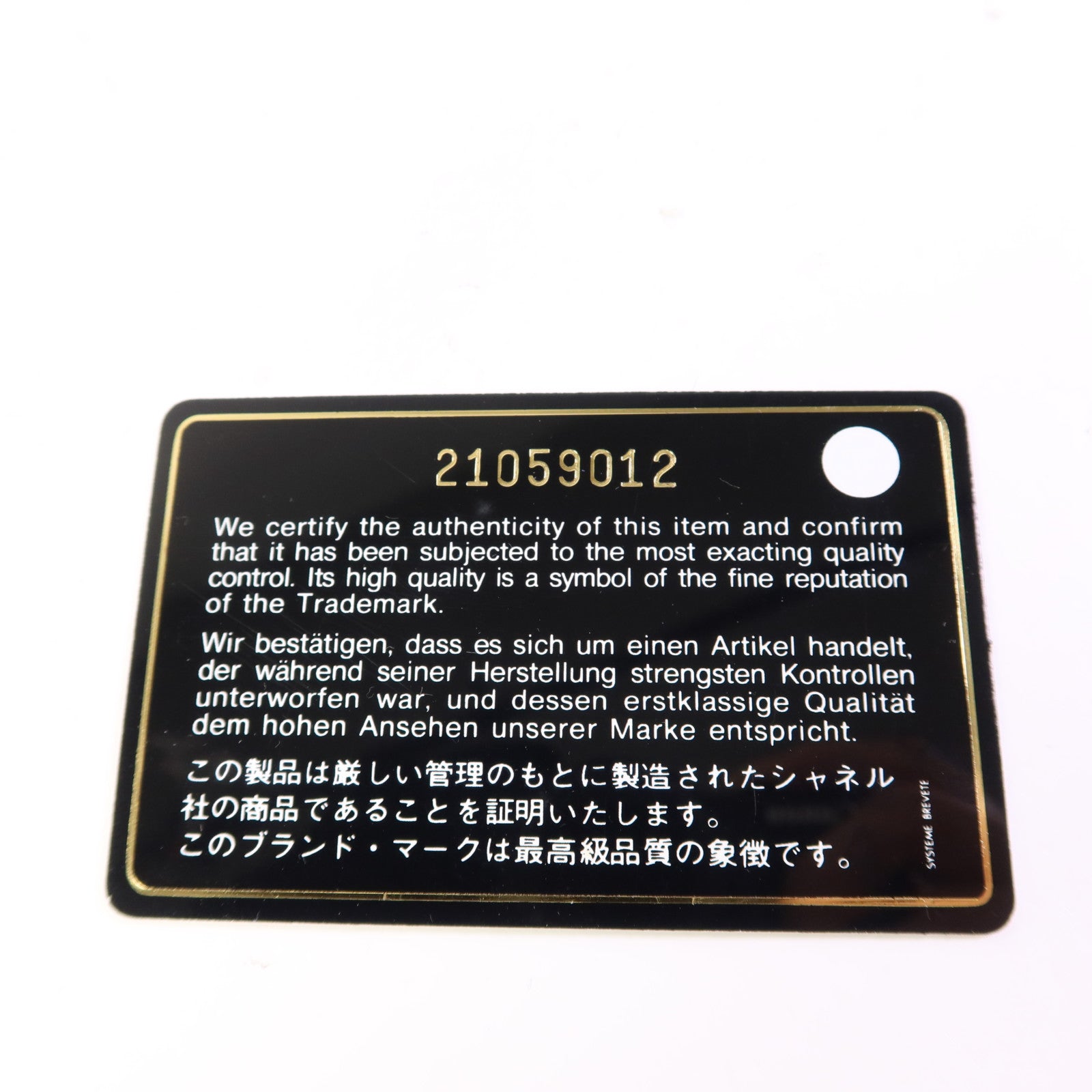 CHANEL 羊皮皮革Pouch銀扣小袋