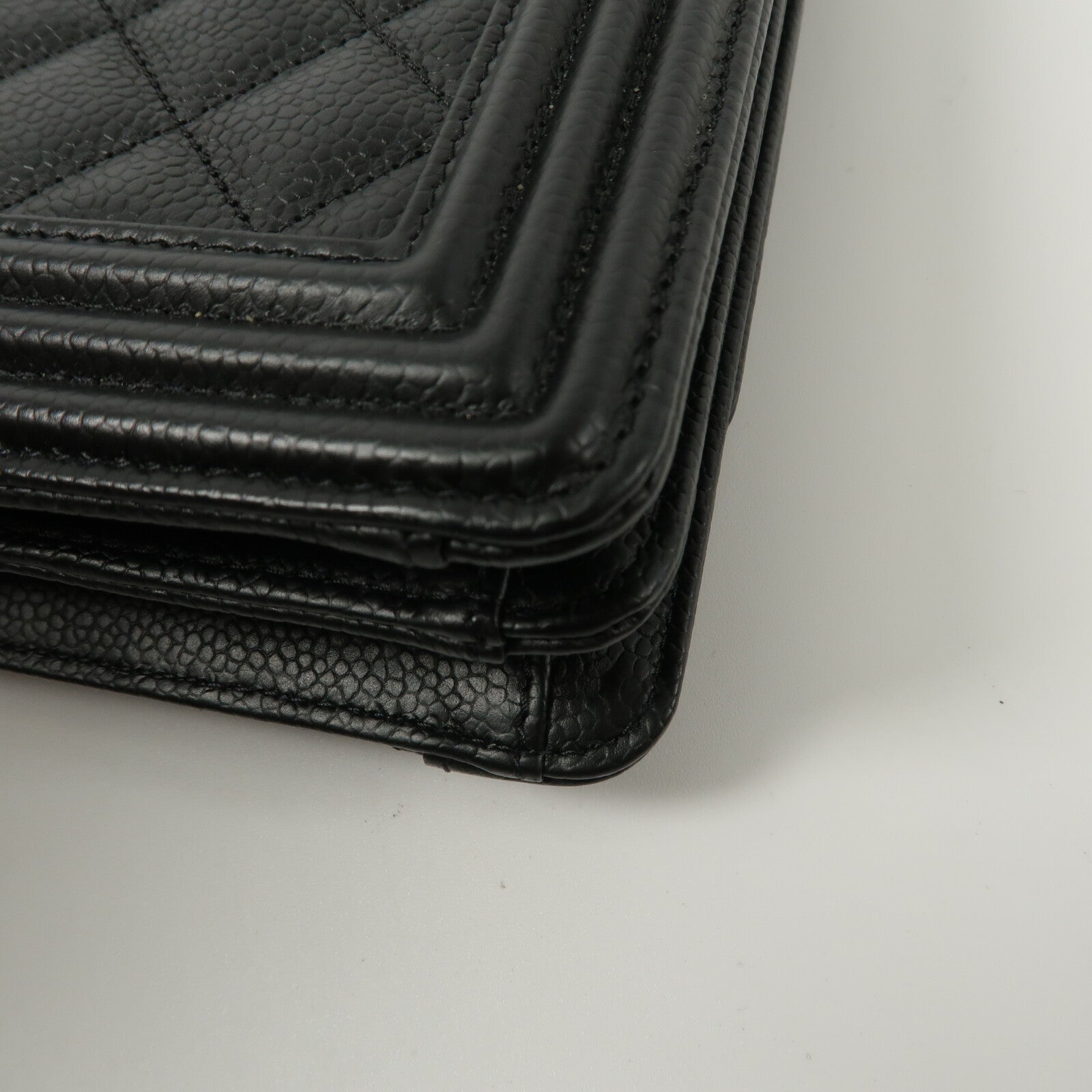 CHANEL 牛皮皮革North Souuth Boy鏈帶肩背袋