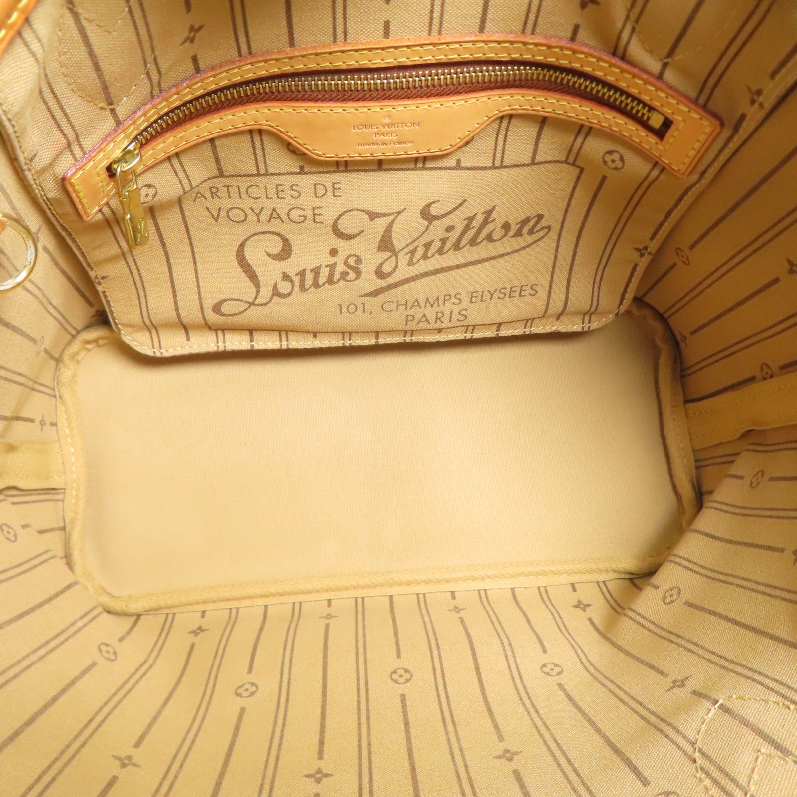 LOUIS VUITTON Monogram Neverfull PM金扣肩背袋