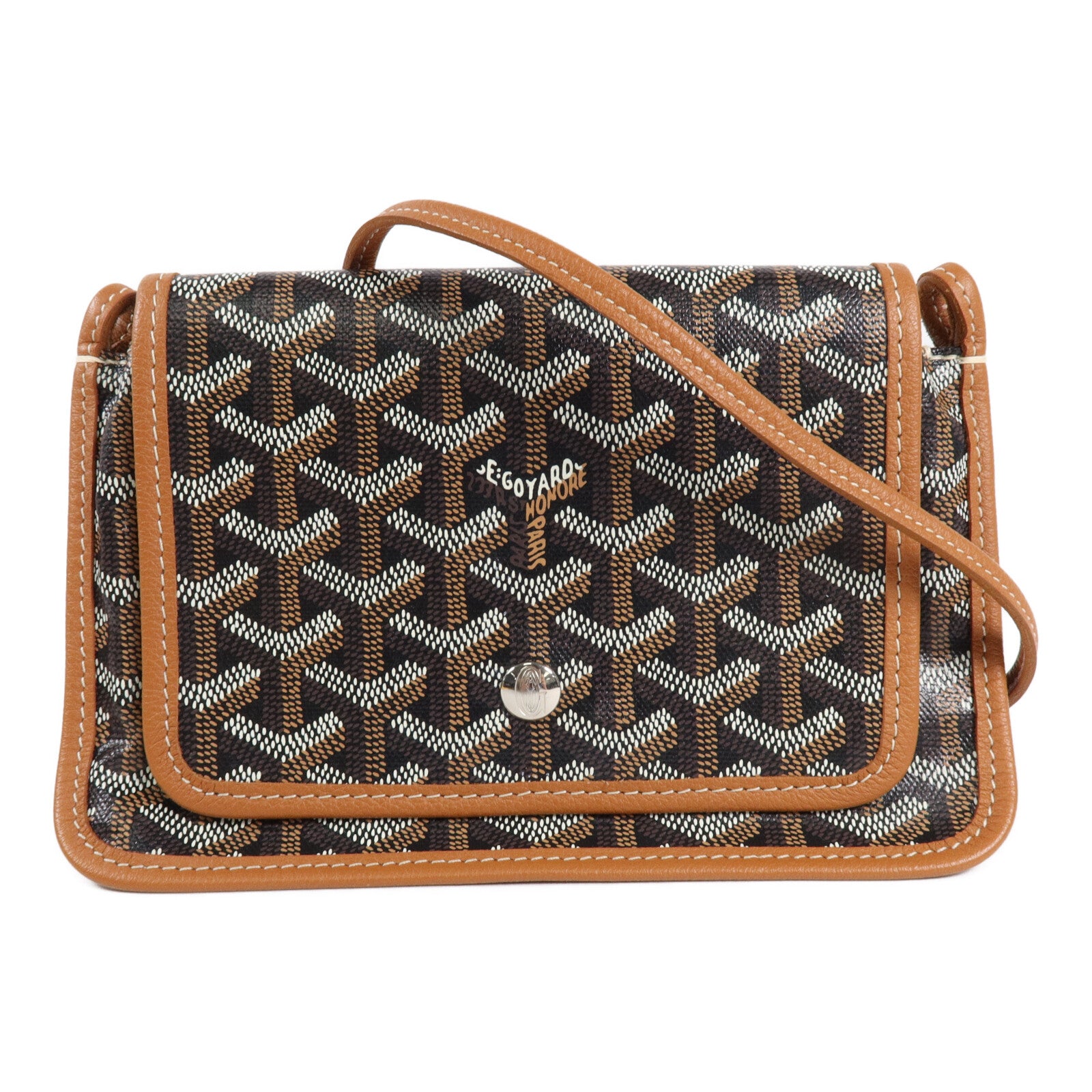 GOYARD 塗層帆布Plumet Pocket Wallet肩背袋