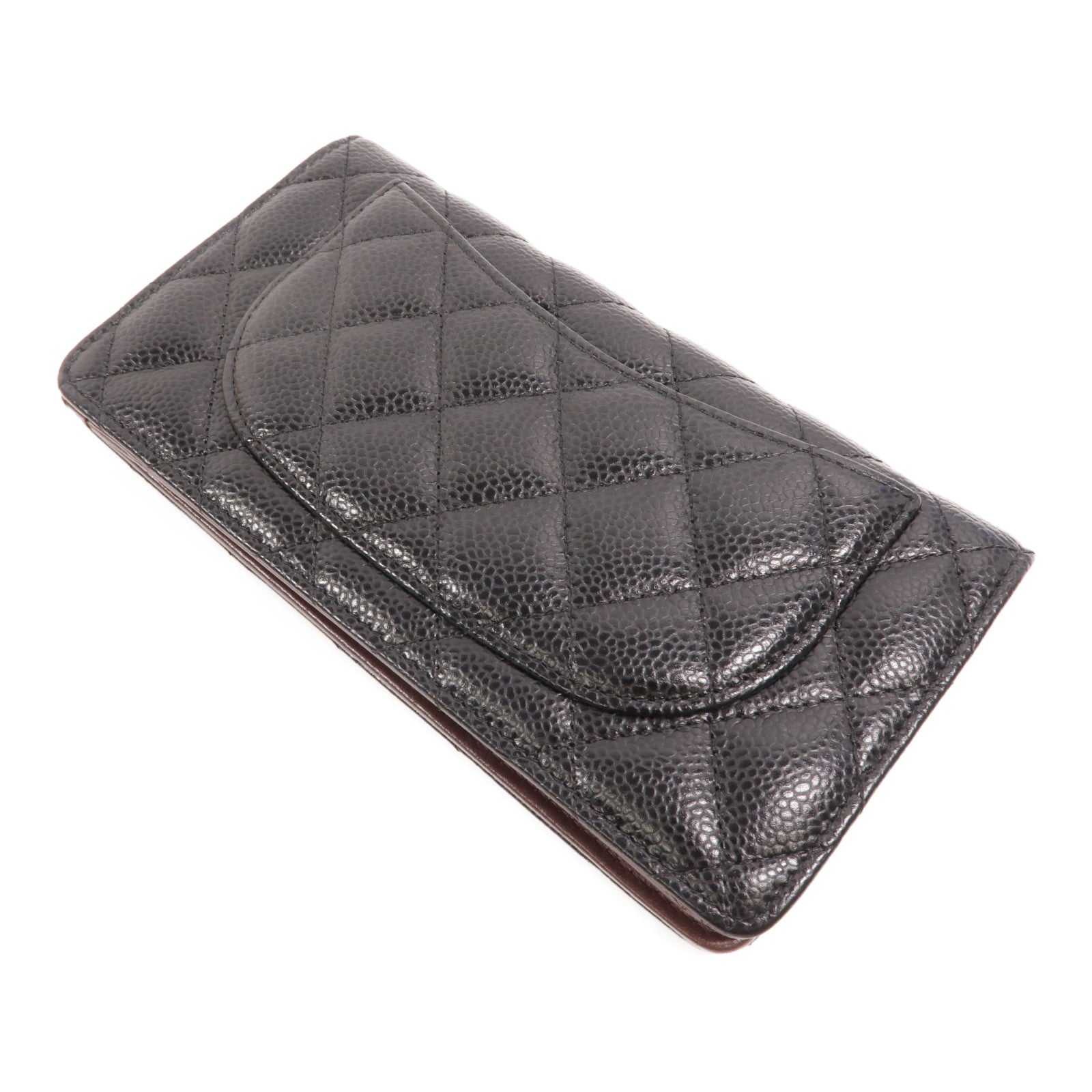 CHANEL 牛皮皮革Classic Long Flap Wallet長錢包