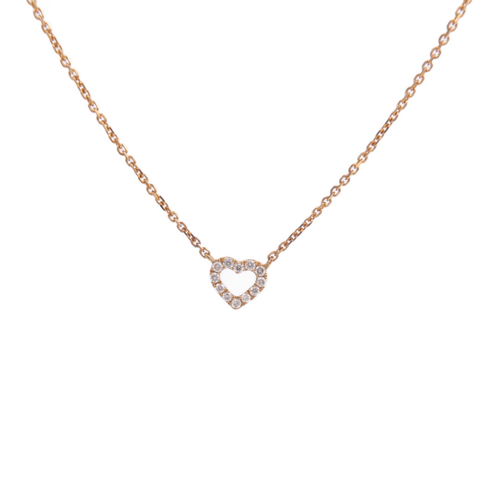 JEWELRY 18K玫瑰金Diamond Necklace鑽石項鍊