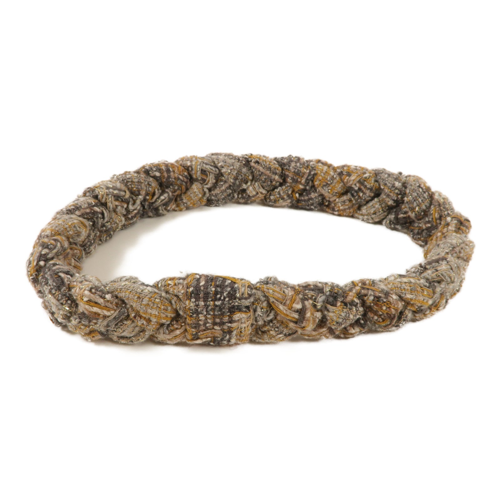 CHANEL 【激減優惠】斜紋軟呢Hair Accessory頭帶頭飾