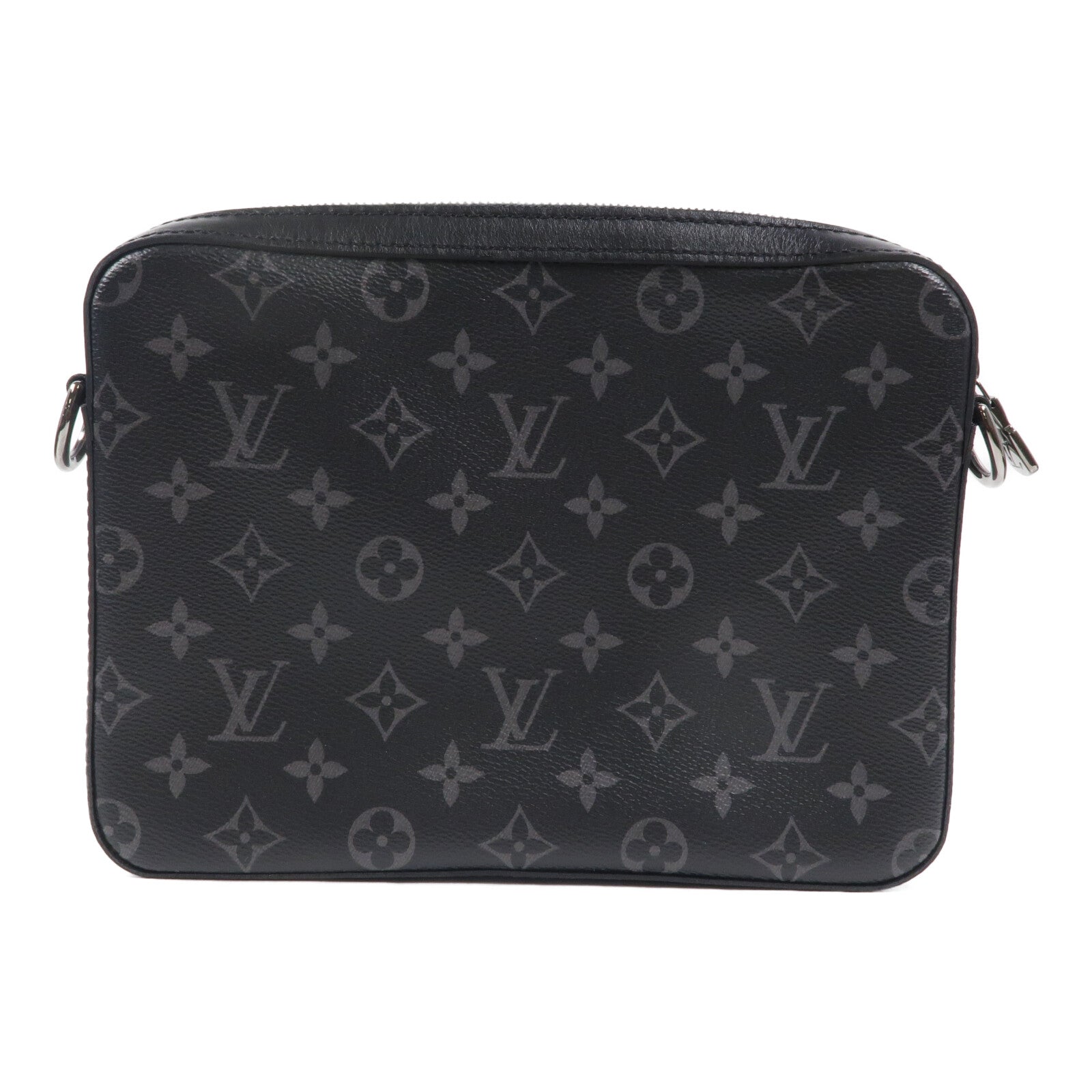 LOUIS VUITTON Monogram Eclipse Reverse Trio Messenger肩背袋