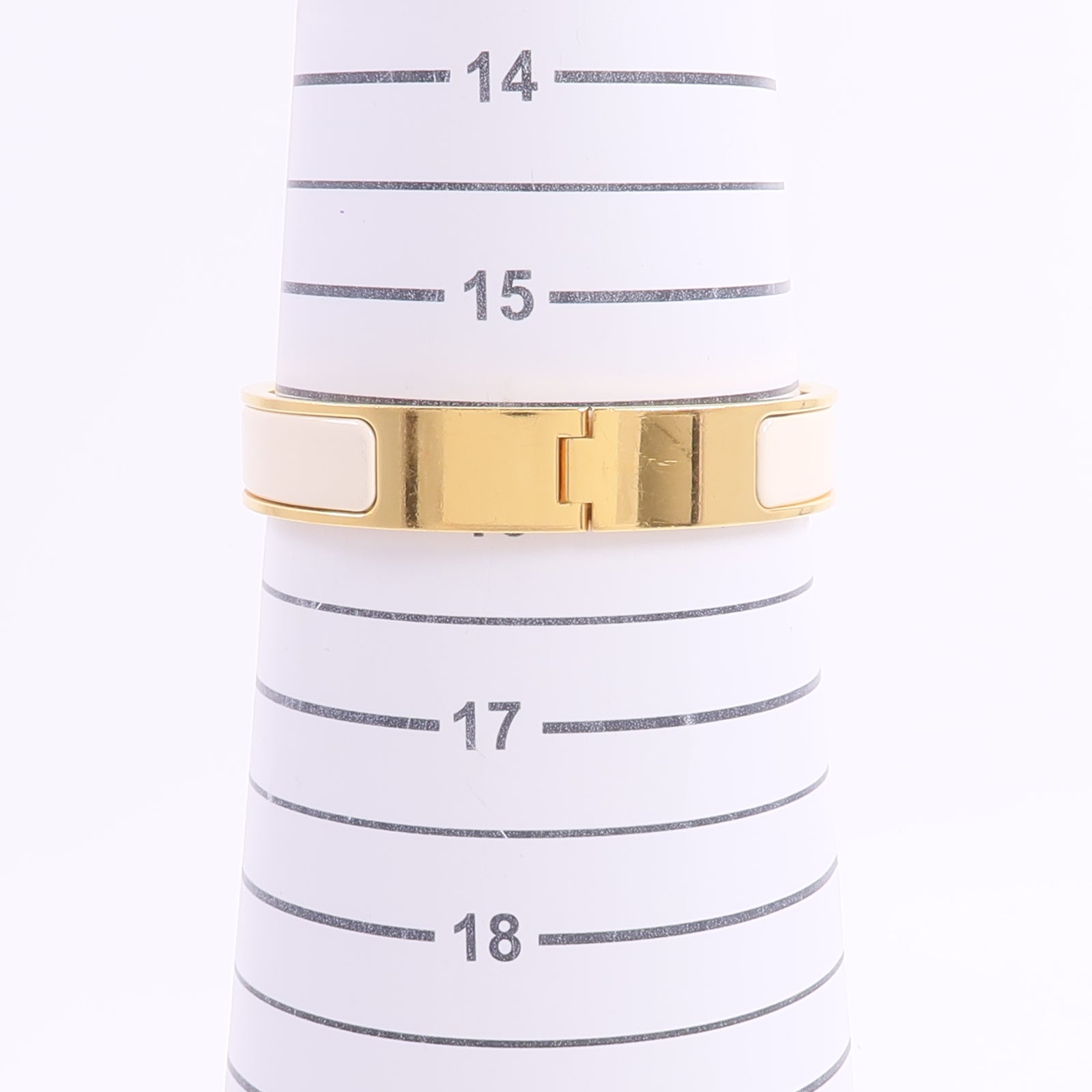 HERMES 金屬/琺瑯Clic H Bracelet手鐲