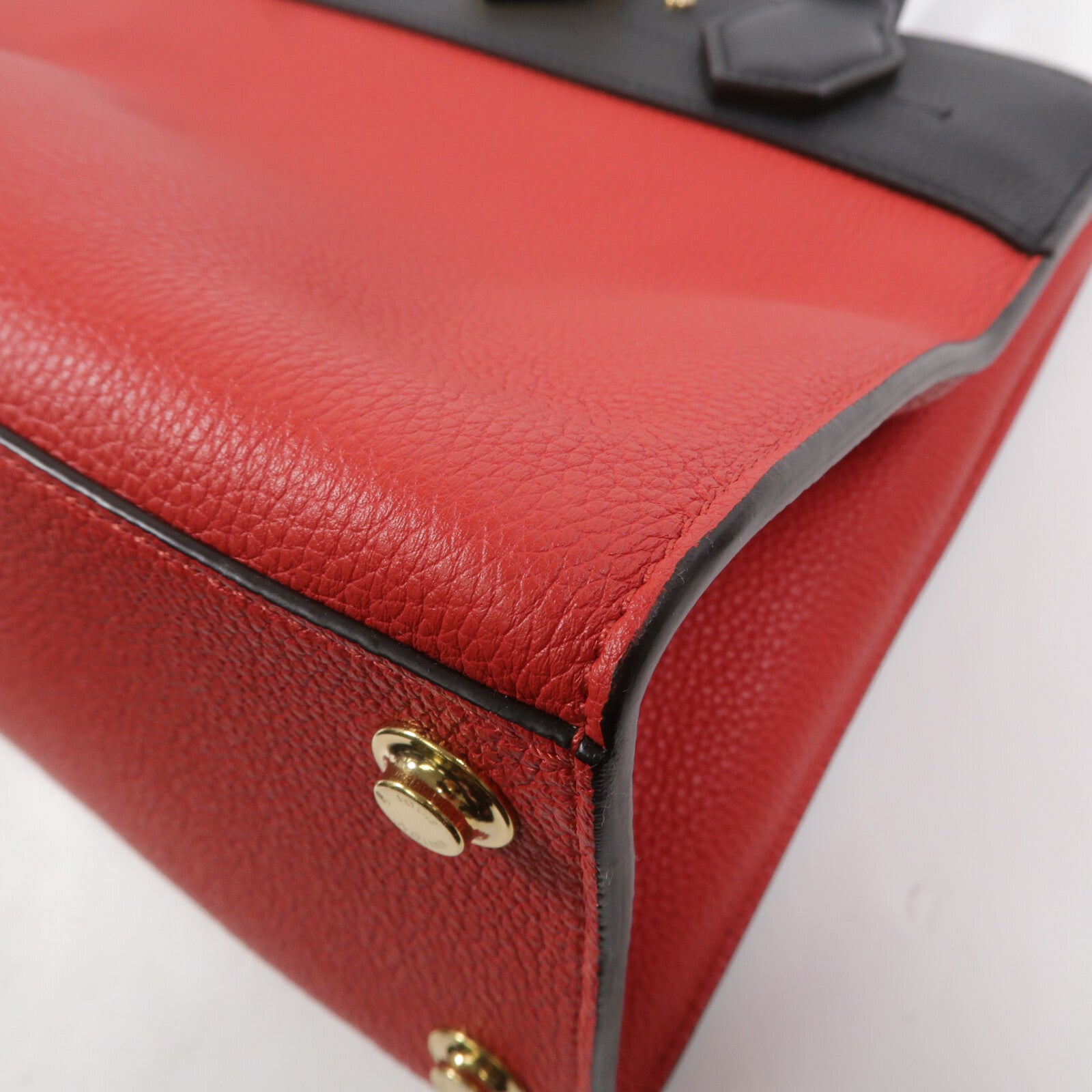 LOUIS VUITTON 牛皮皮革City Steamer PM手挽肩背兩用袋