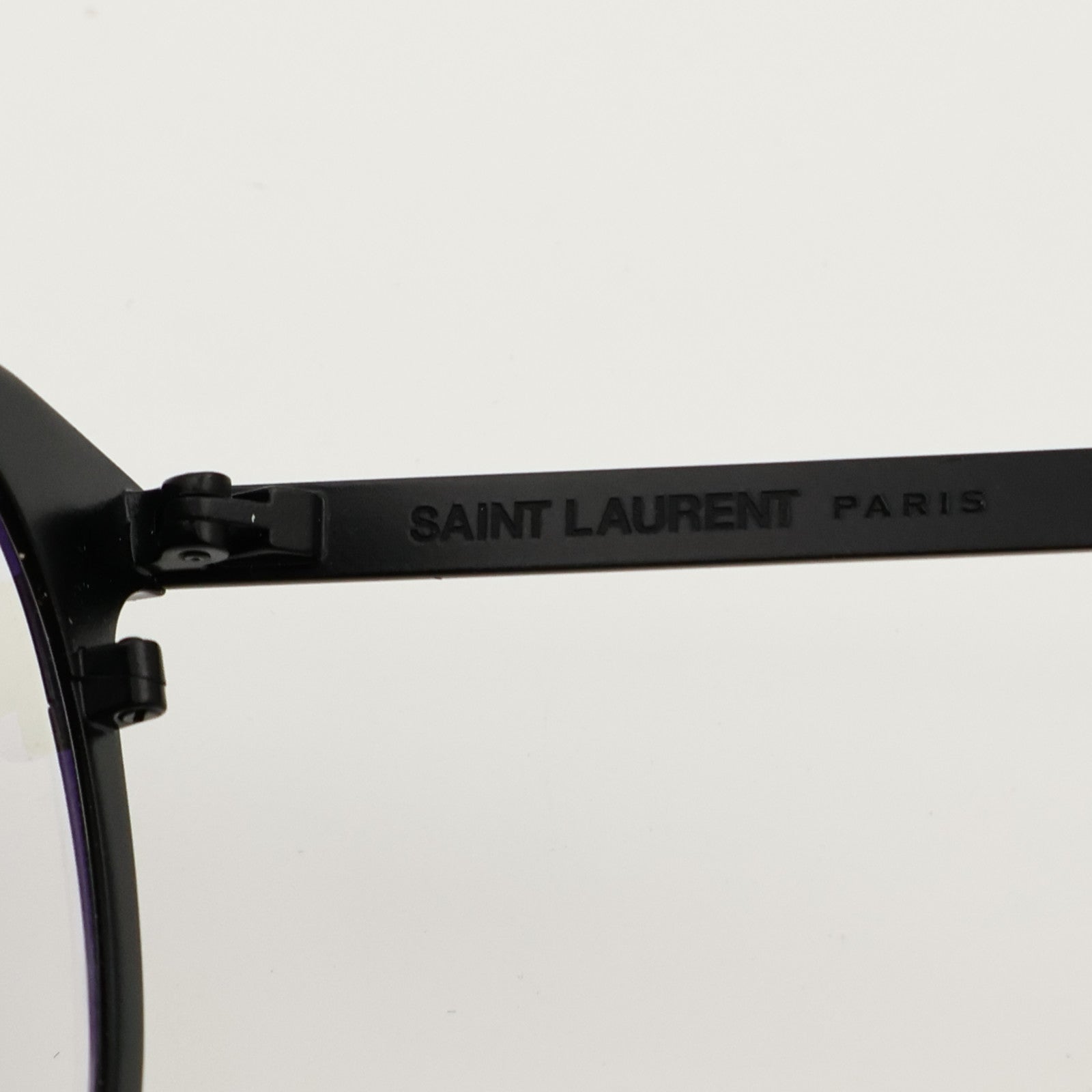 SAINT LAURENT 金屬/PVC Glasses眼鏡
