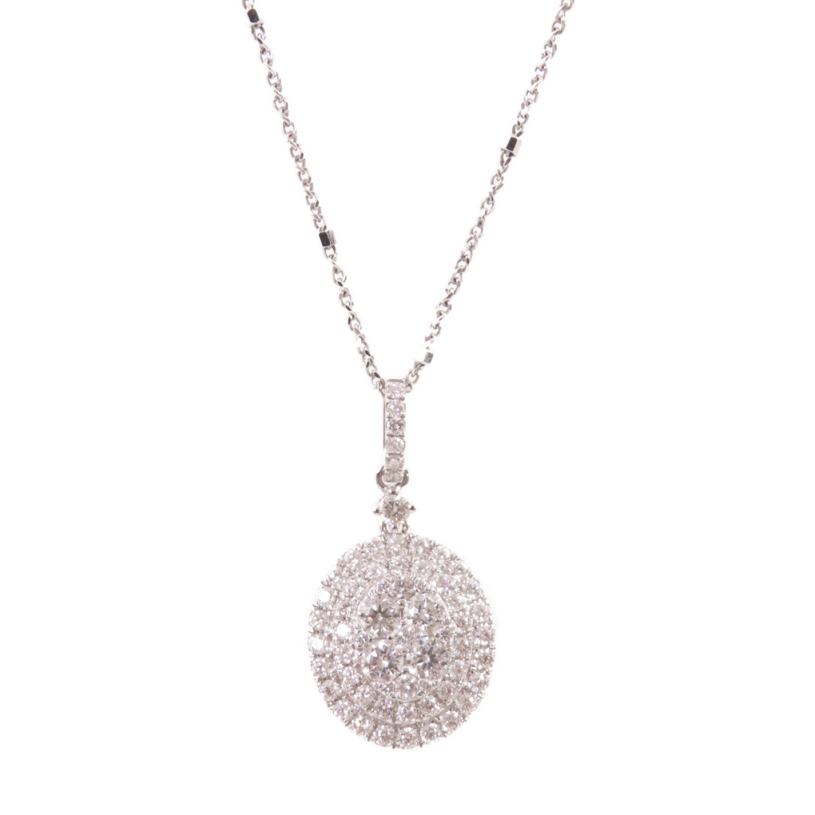 JEWELRY 18K白金/0.96ct鑽石Diamond Necklace項鏈