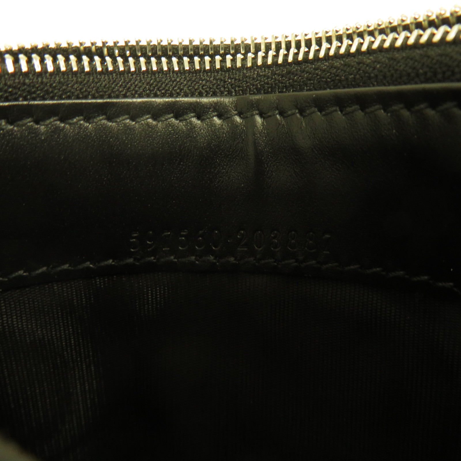 GUCCI 【激減優惠】牛皮皮革Card Case銀扣卡片套黑色