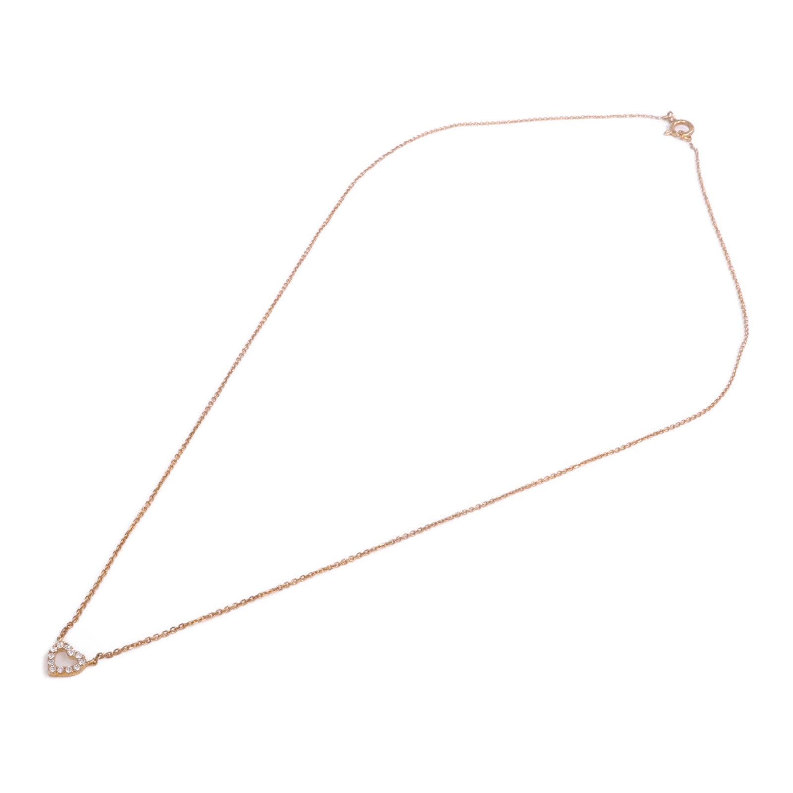 JEWELRY 18K玫瑰金Diamond Necklace鑽石項鍊