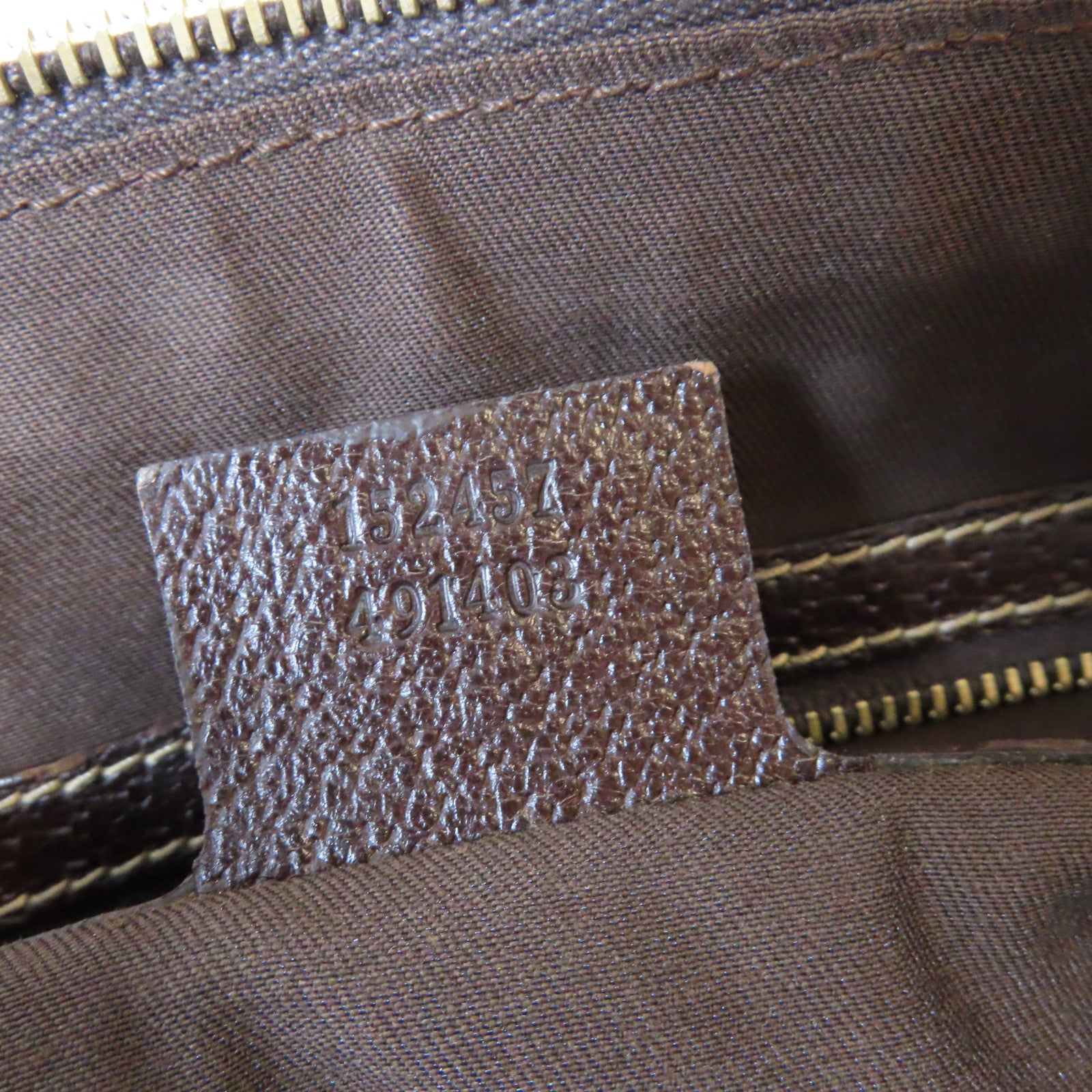 GUCCI 帆布Shoulder Bag金扣肩背袋啡色