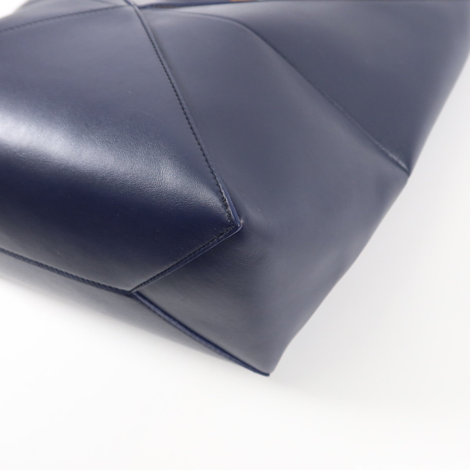 LOEWE 牛皮皮革Puzzle Fold Medium手挽袋