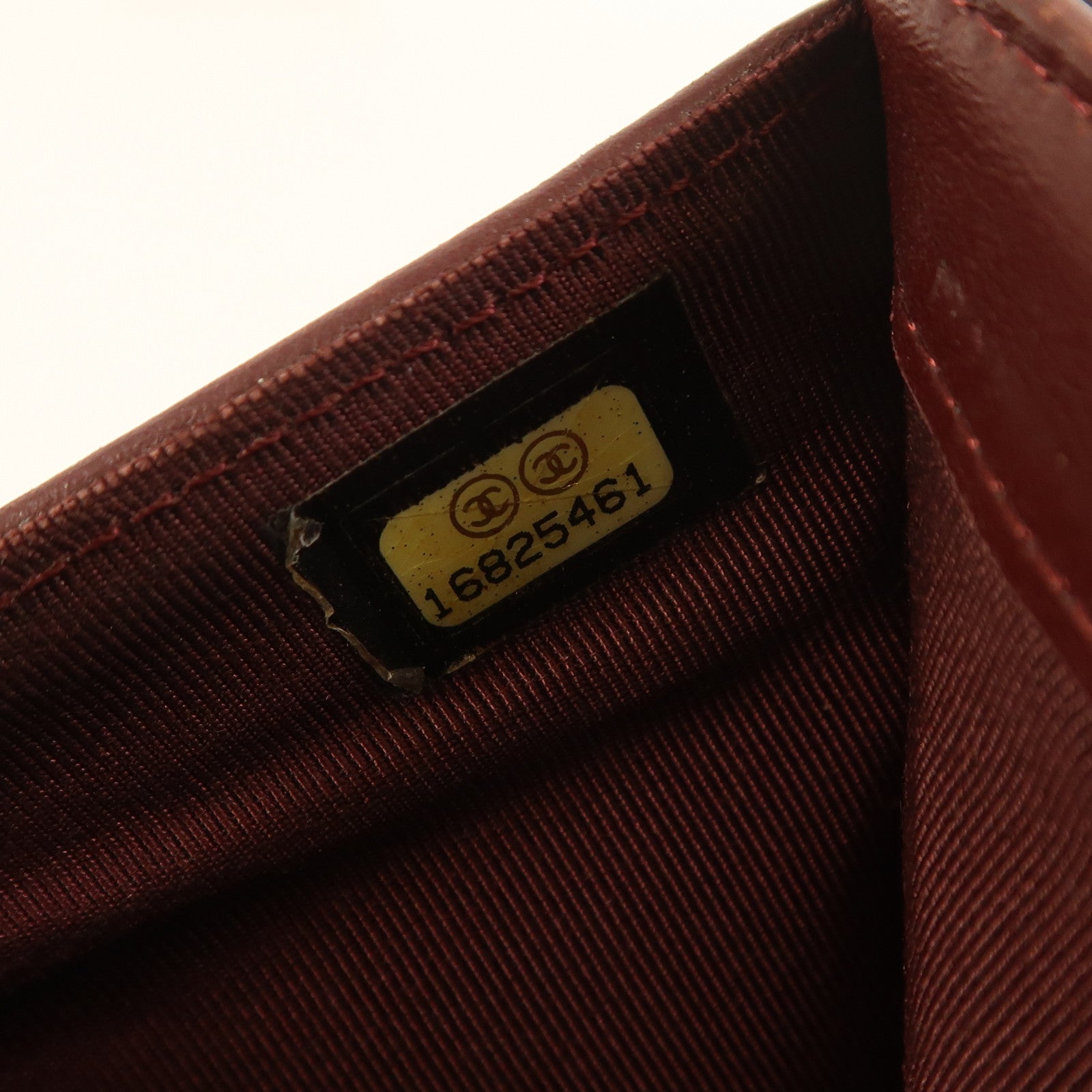 CHANEL 牛皮皮革Wallet金扣錢包