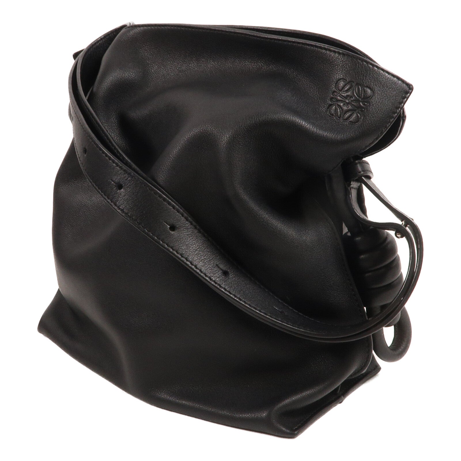 LOEWE 牛皮皮革Flamenco Medium肩背袋
