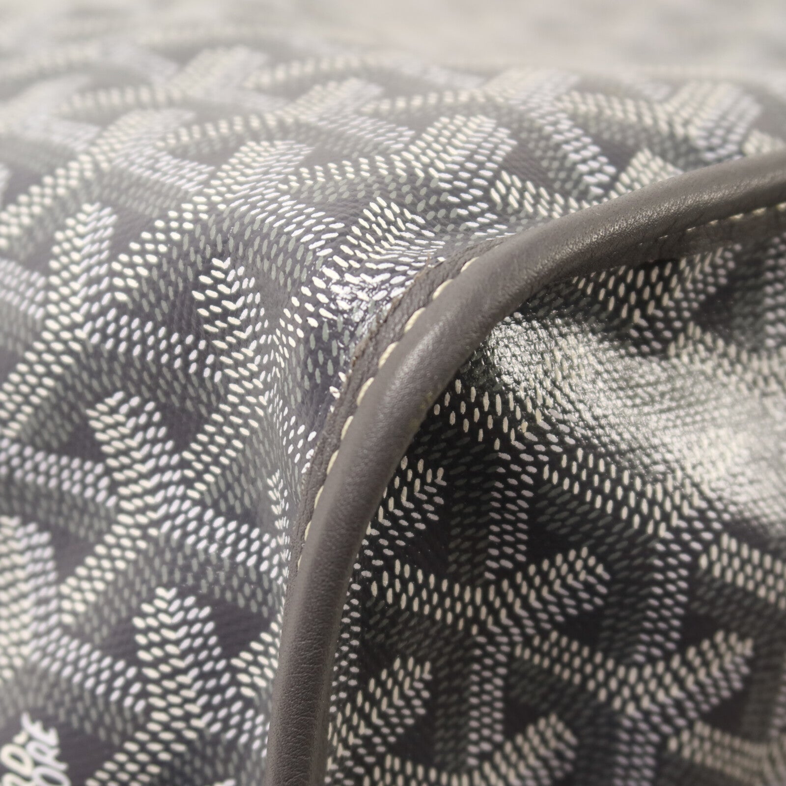 GOYARD 塗層帆布/牛皮皮革Anjou GM手挽袋
