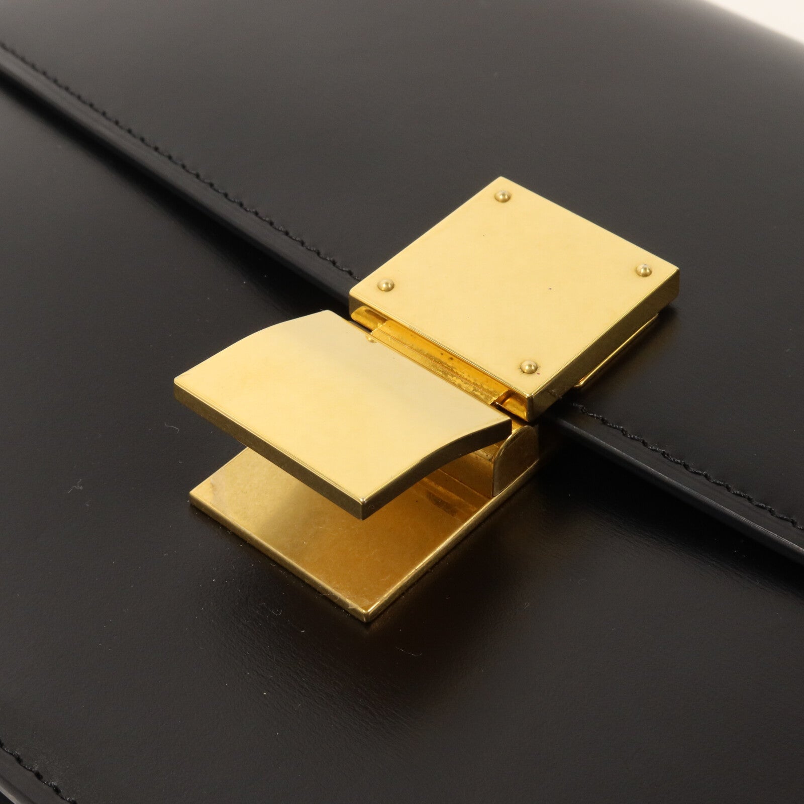 CELINE 牛皮皮革Classic Box肩背袋