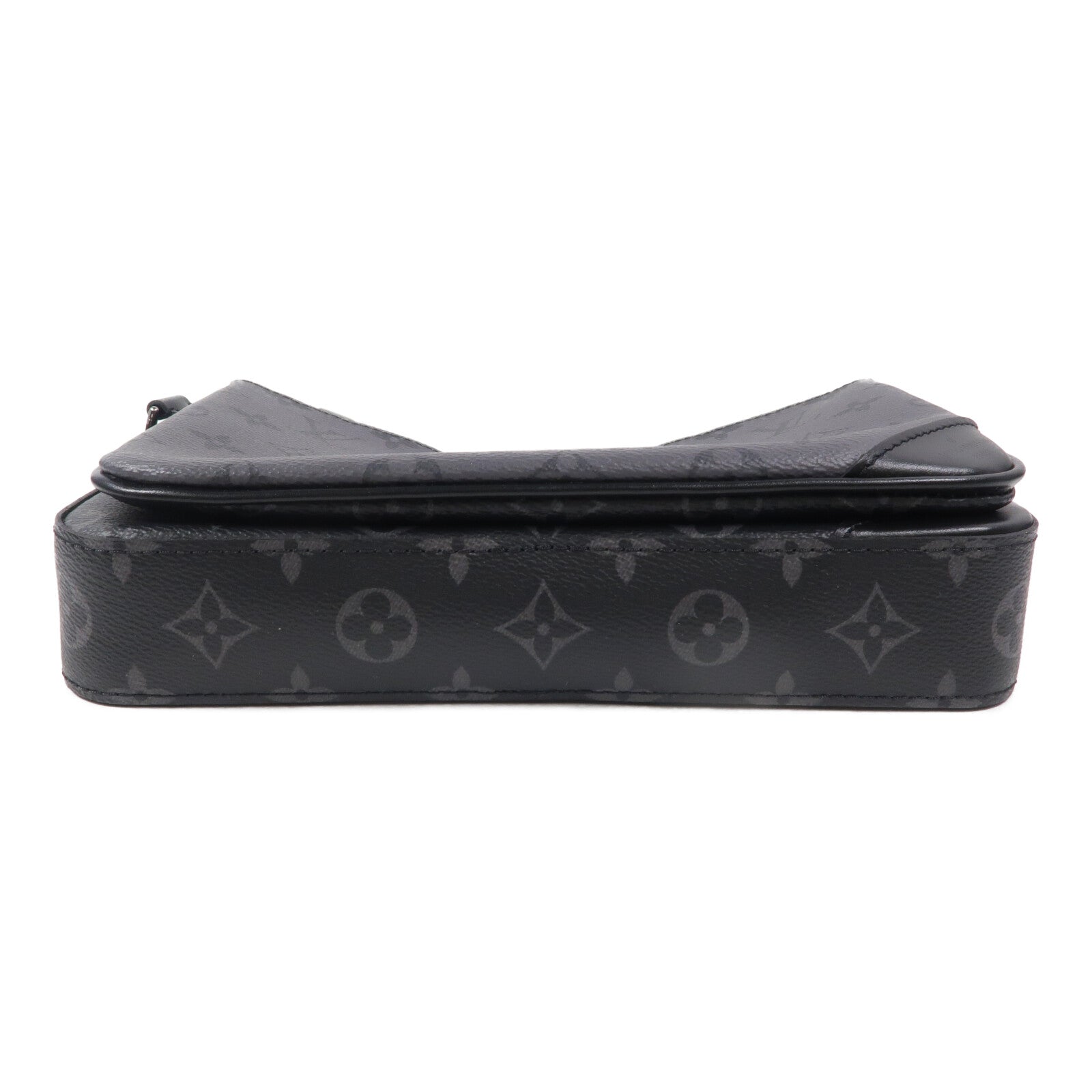 LOUIS VUITTON Monogram Eclipse Reverse Trio Messenger肩背袋