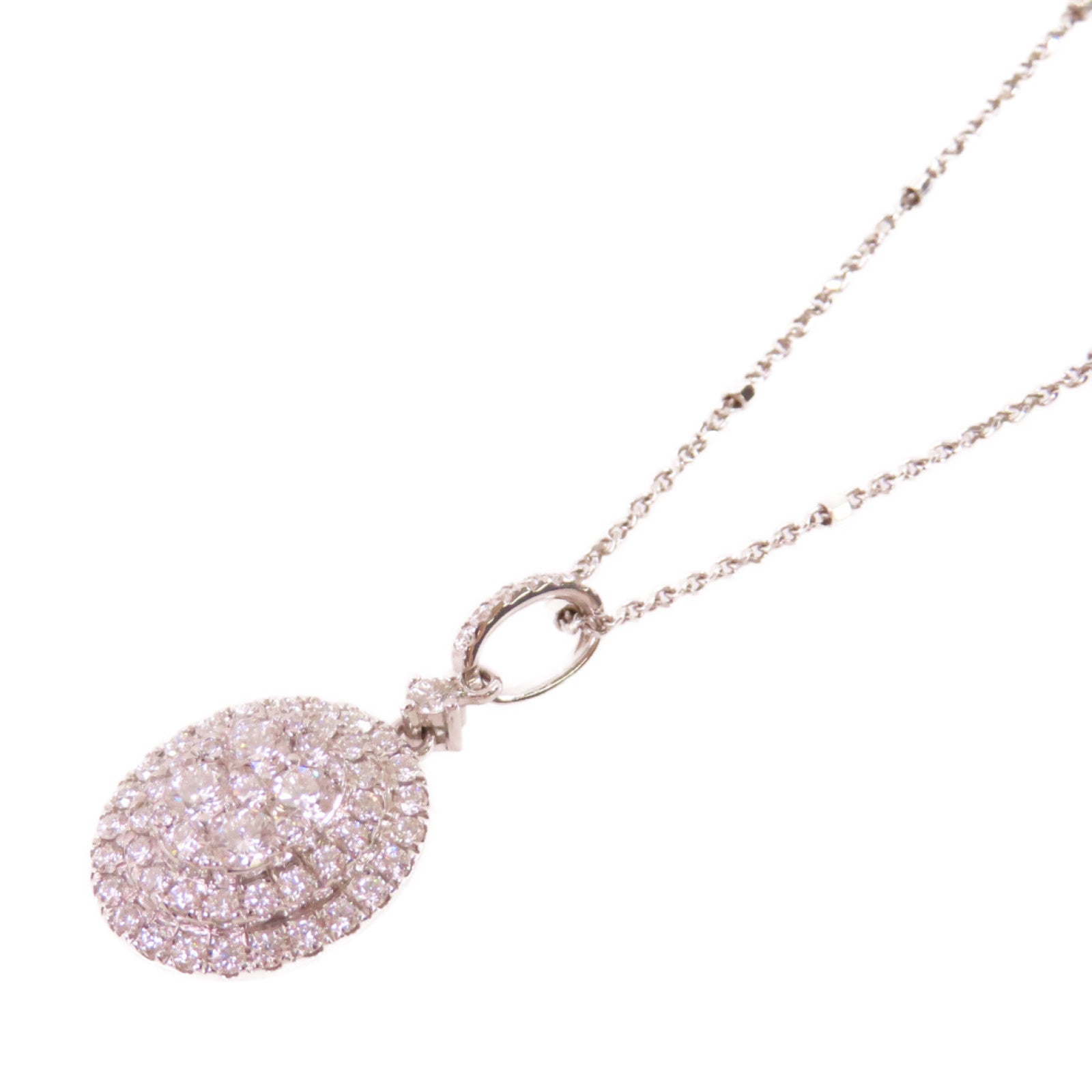 JEWELRY 18K白金/0.96ct鑽石Diamond Necklace項鏈