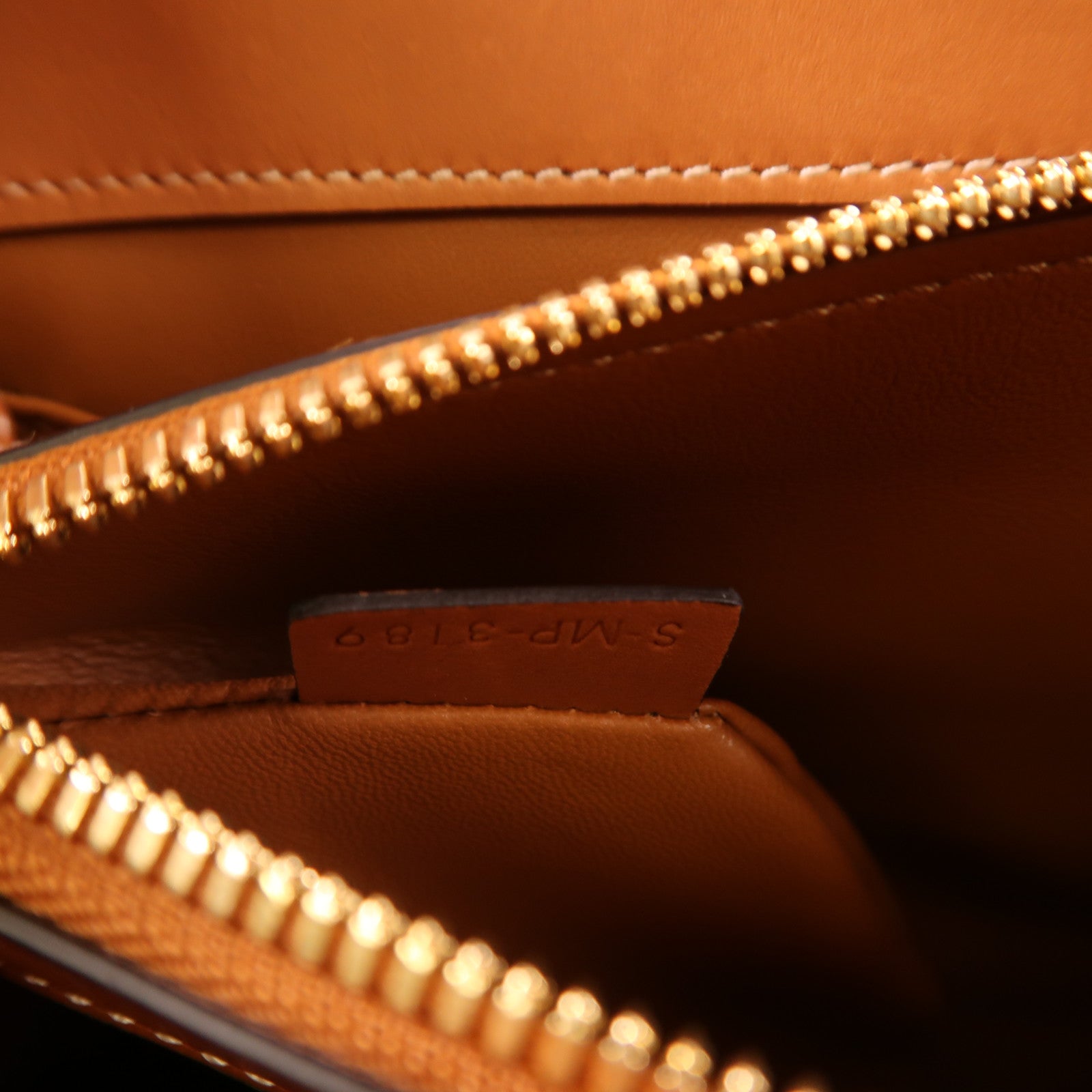 CELINE GHW Classique 16 2Way Shoulder Handbag Canvas/Calfskin Leather Caramel