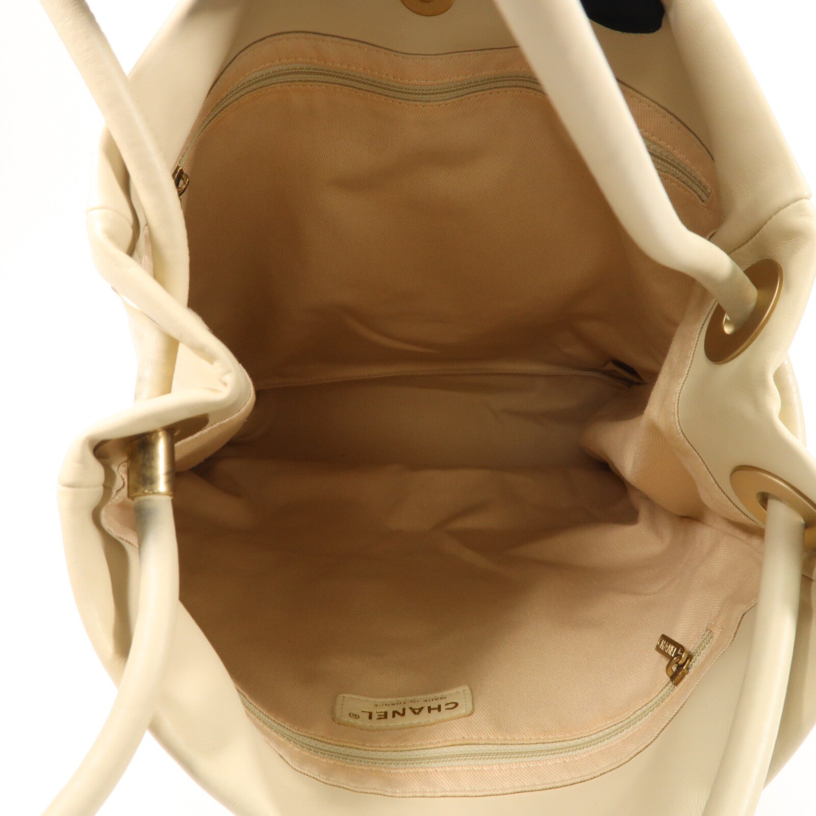 CHANEL 牛皮皮革Camellia Shoulder Bag手挽袋