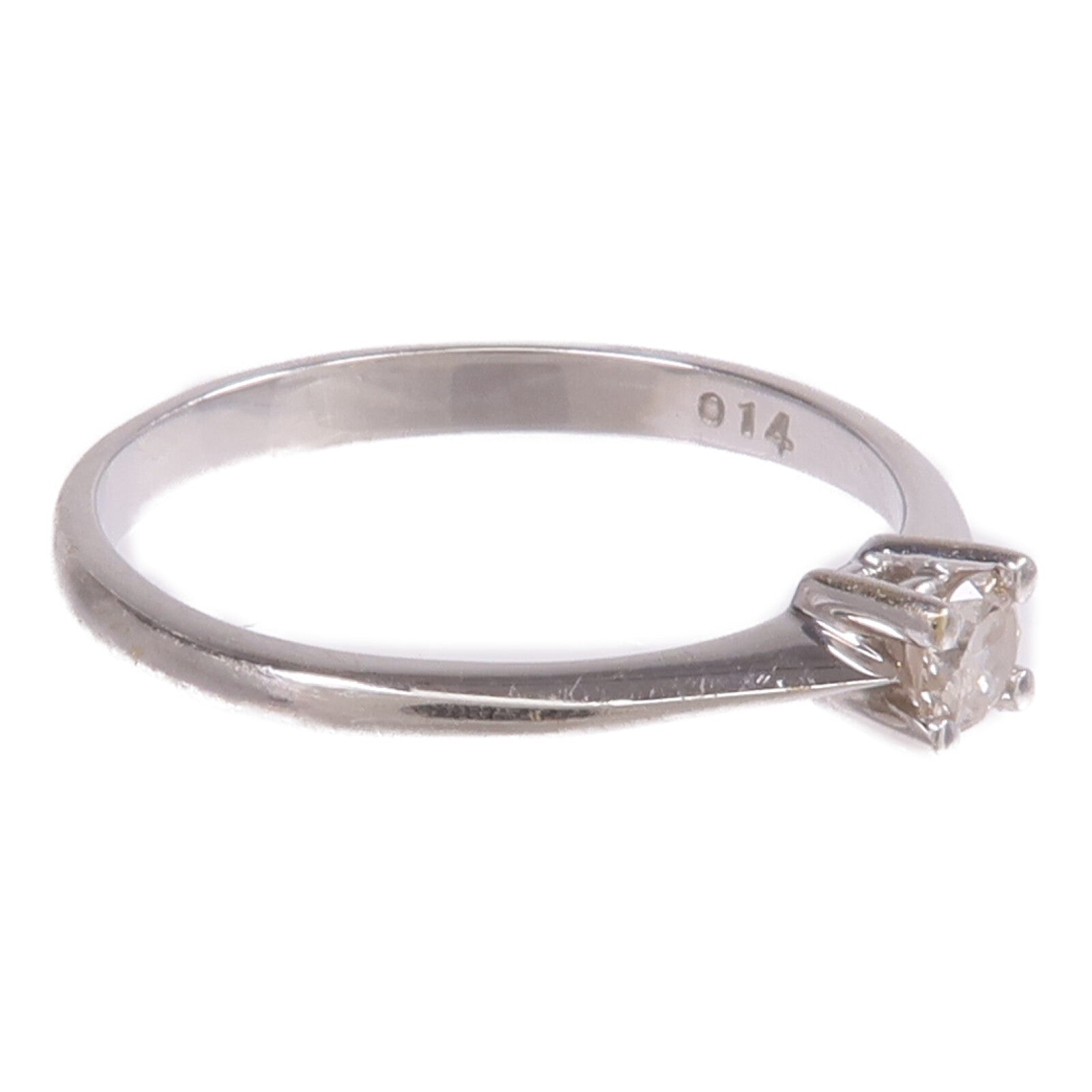 JEWELRY 【激減優惠】18K白金Diamond Ring鑽石戒指US#6.5