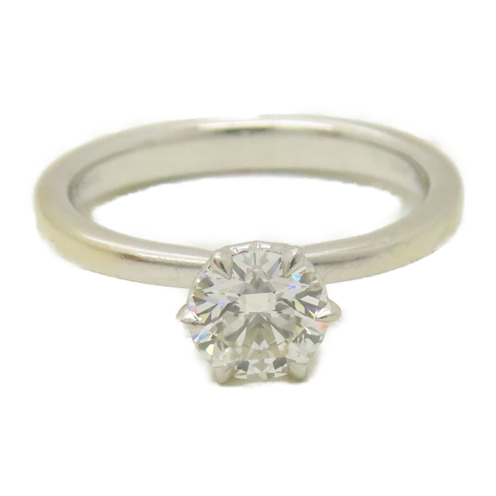 JEWELRY **【激減優惠】PT950鉑金Diamond Ring0.506ct鑽石戒指US#4