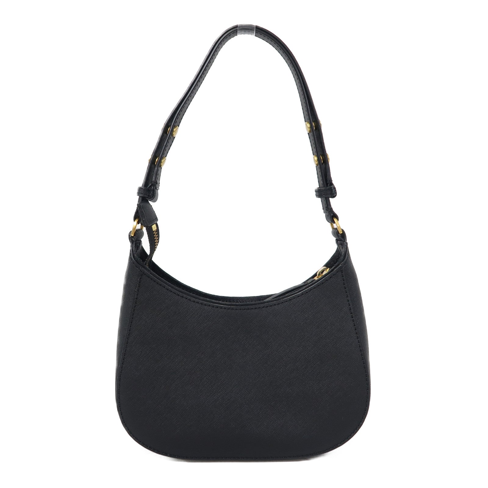 Tory Burch 牛皮皮革Shoulder Bag金扣肩背袋黑色