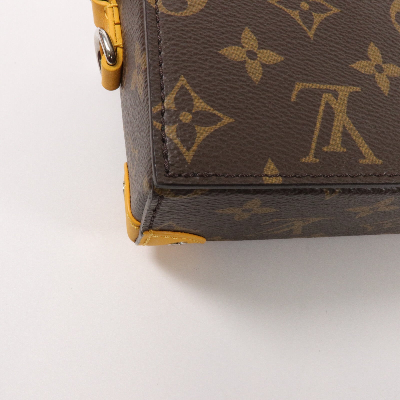 LOUIS VUITTON Monogram Macassar Steamer Wearable Wallet肩背袋