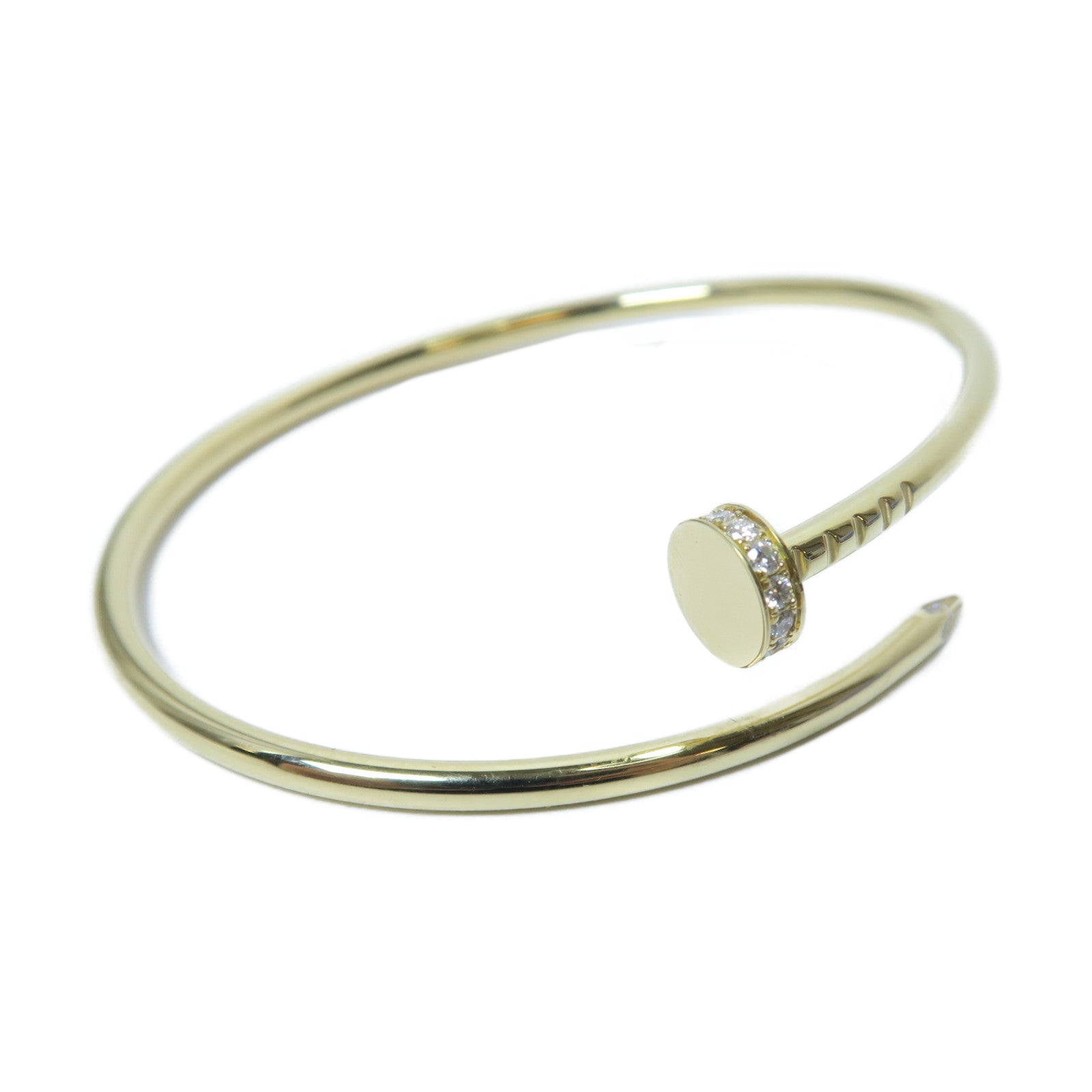 CARTIER 18K黃金Just Un Clou手鐲金色