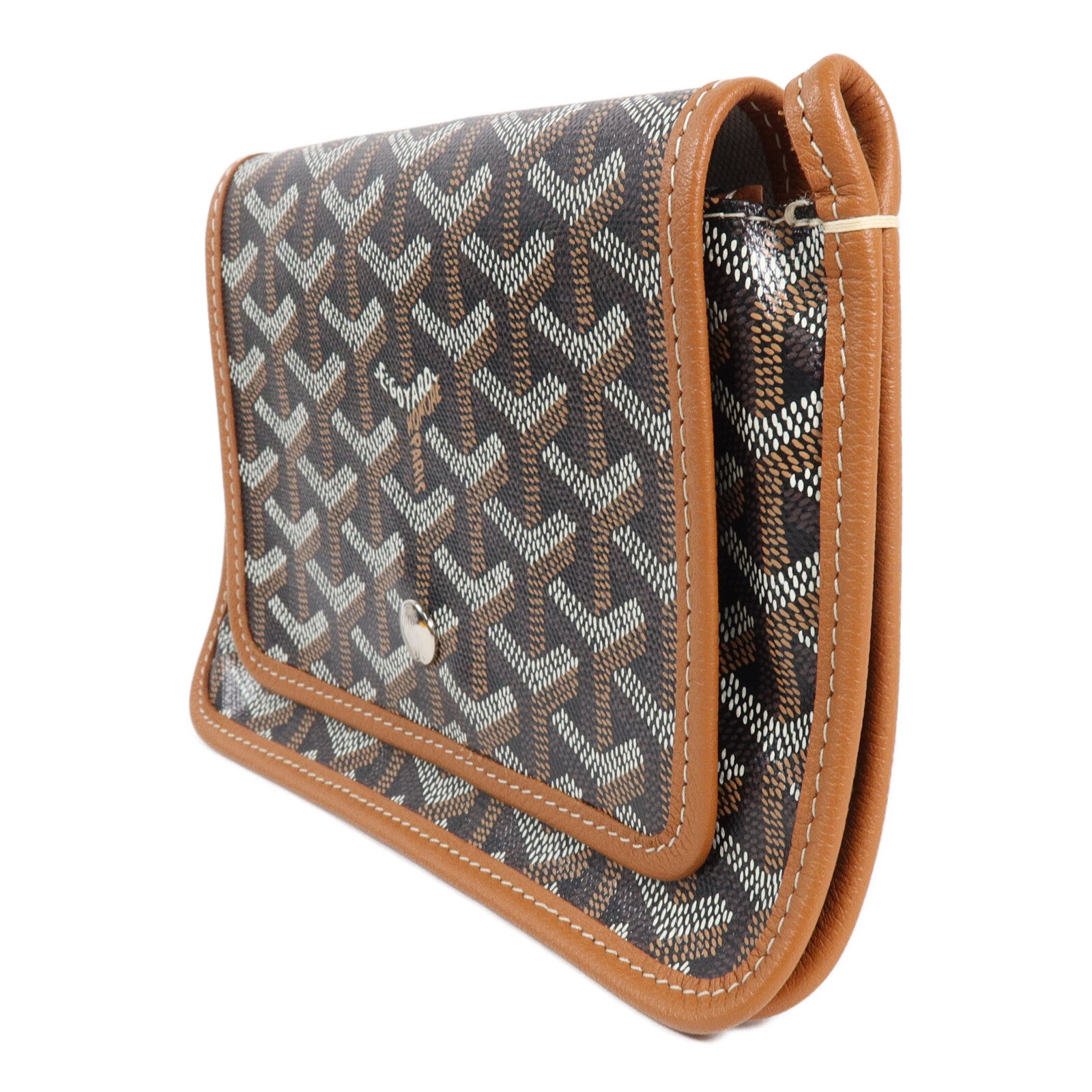 GOYARD 塗層帆布Plumet Pocket Wallet肩背袋