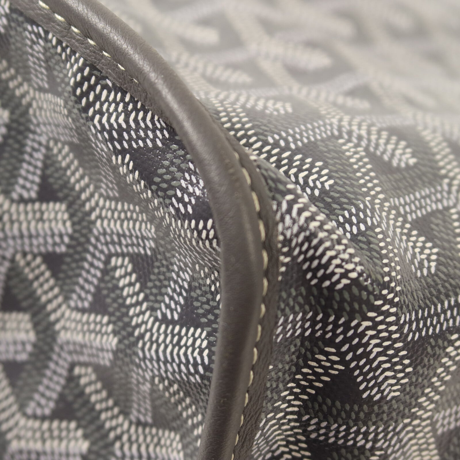 GOYARD 塗層帆布/牛皮皮革Anjou GM手挽袋