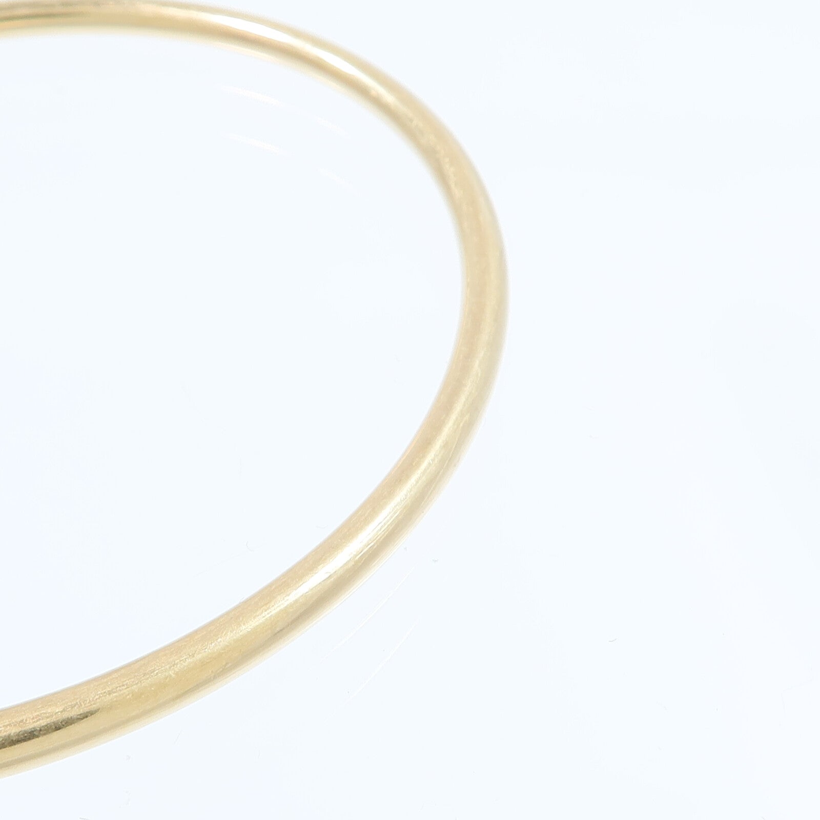 CARTIER 18K黃金Juste Un Clou Bracelet鑽石手鐲