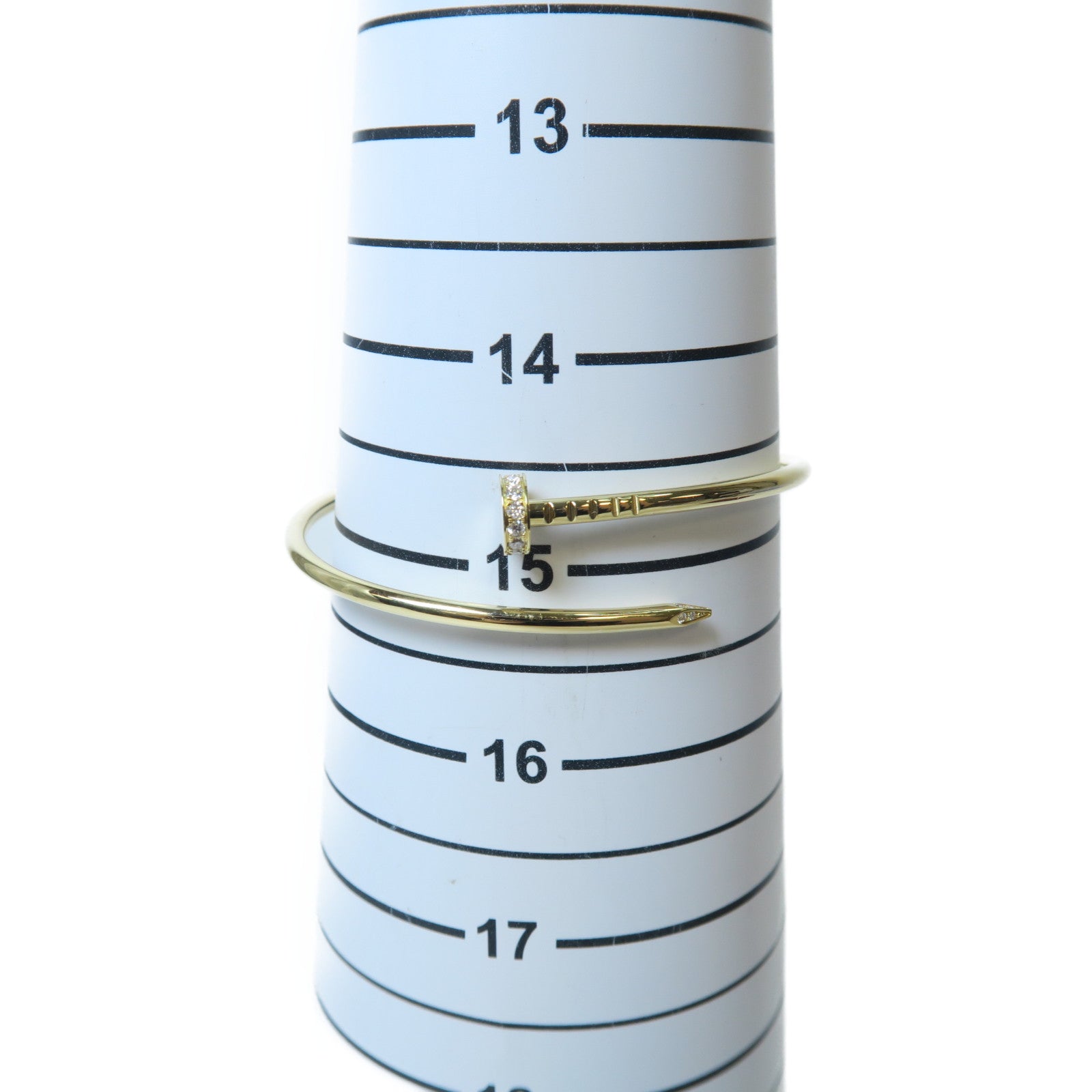 CARTIER 18K黃金Just Un Clou手鐲金色