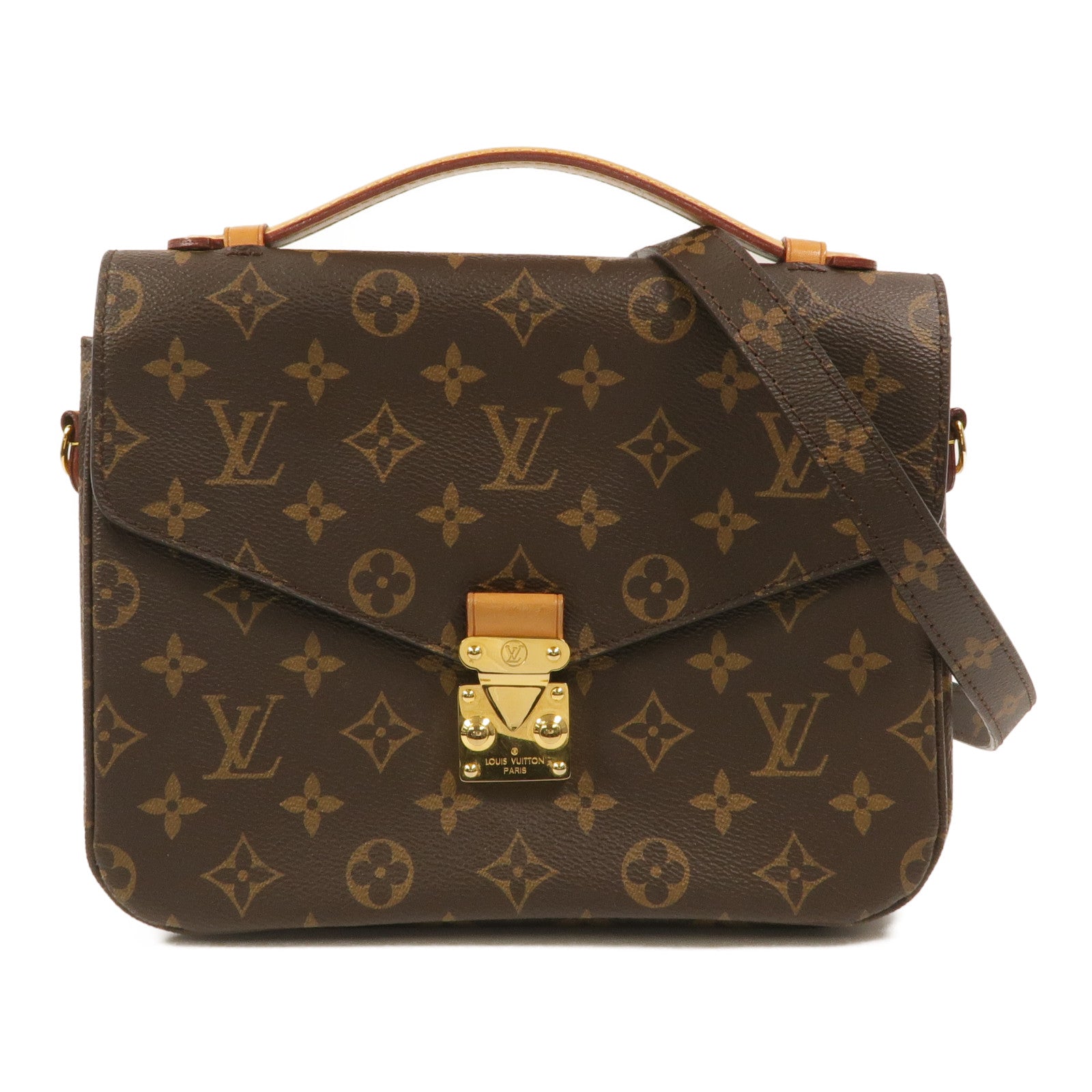 LOUIS VUITTON Monogram Pochette Metis MM手挽肩背兩用袋