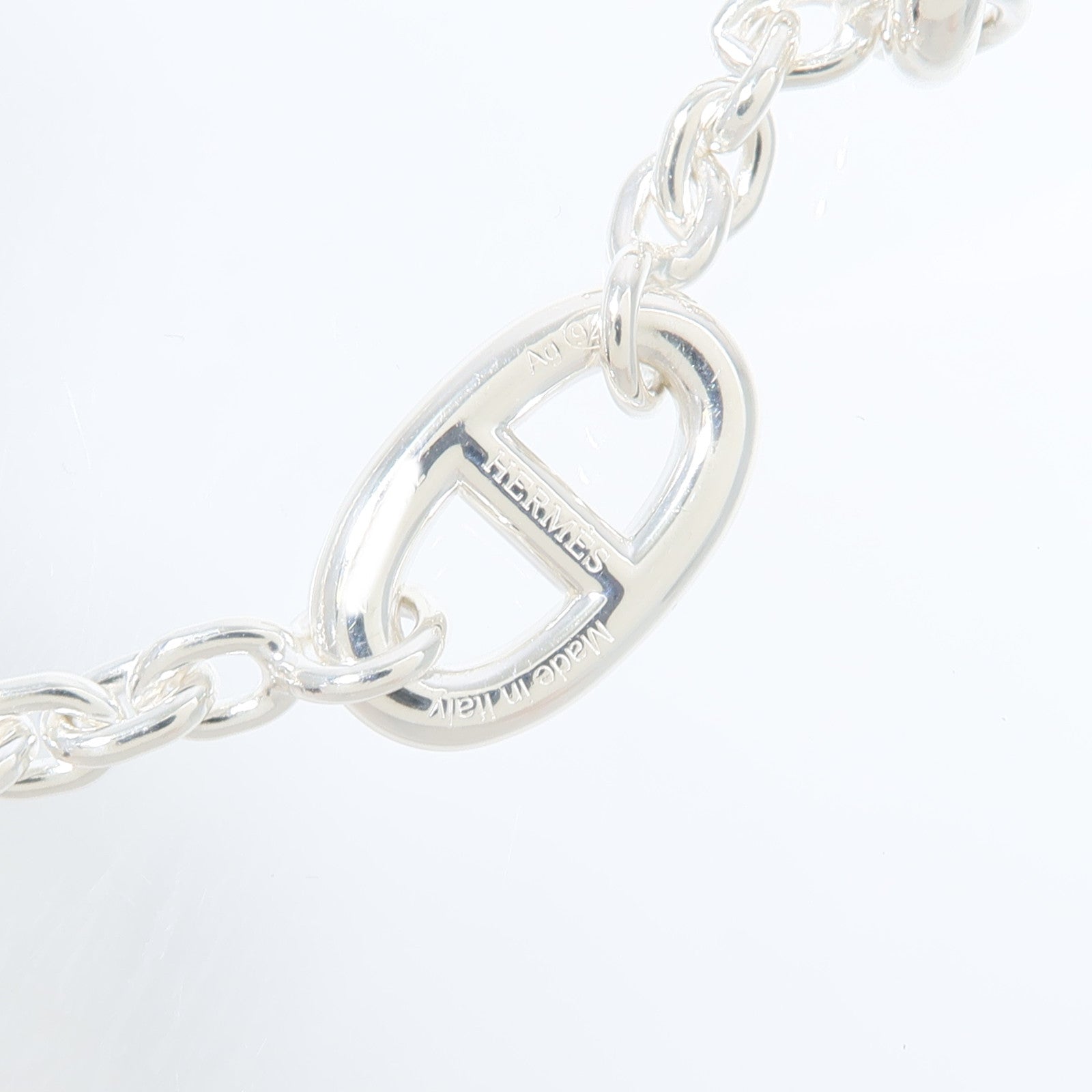 HERMES 925純銀Farandole Long Necklace 160cm項鍊