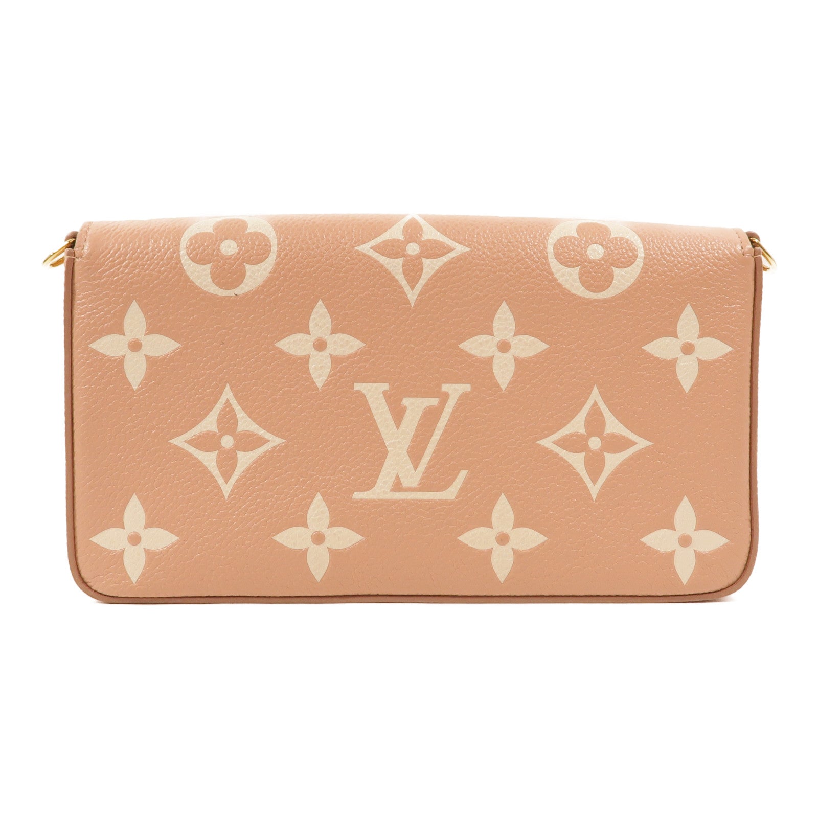 LOUIS VUITTON Monogram Empreinte Pochette Felicie鏈帶肩背袋