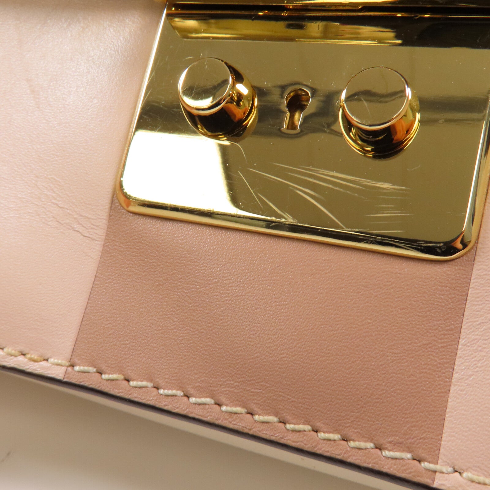 Michael Kors 【激減優惠】牛皮皮革Chain Shoulder Bag金扣鏈帶肩背袋