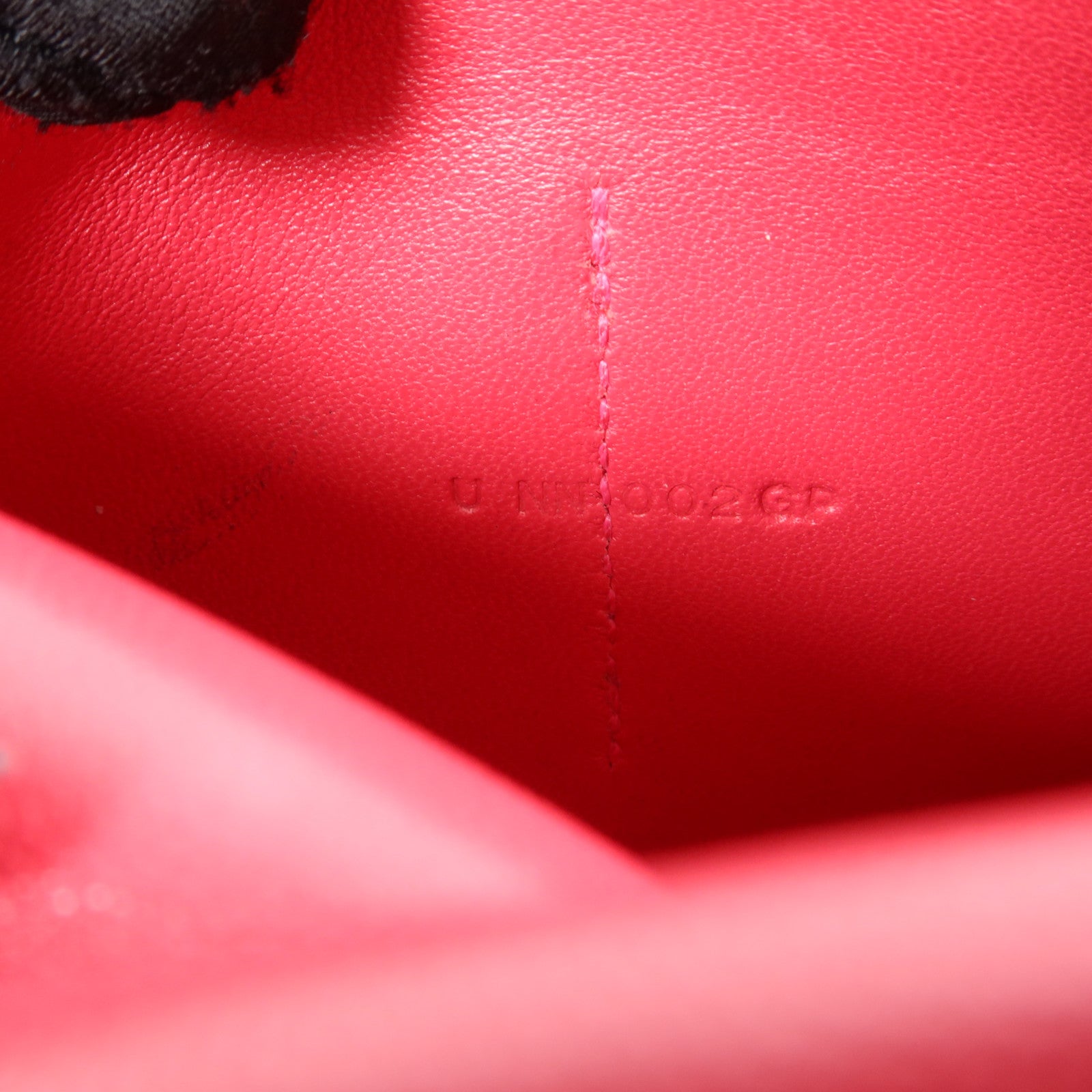 HERMES Clemence皮革Dogon Compact Wallet銀扣錢包Rose Mexico