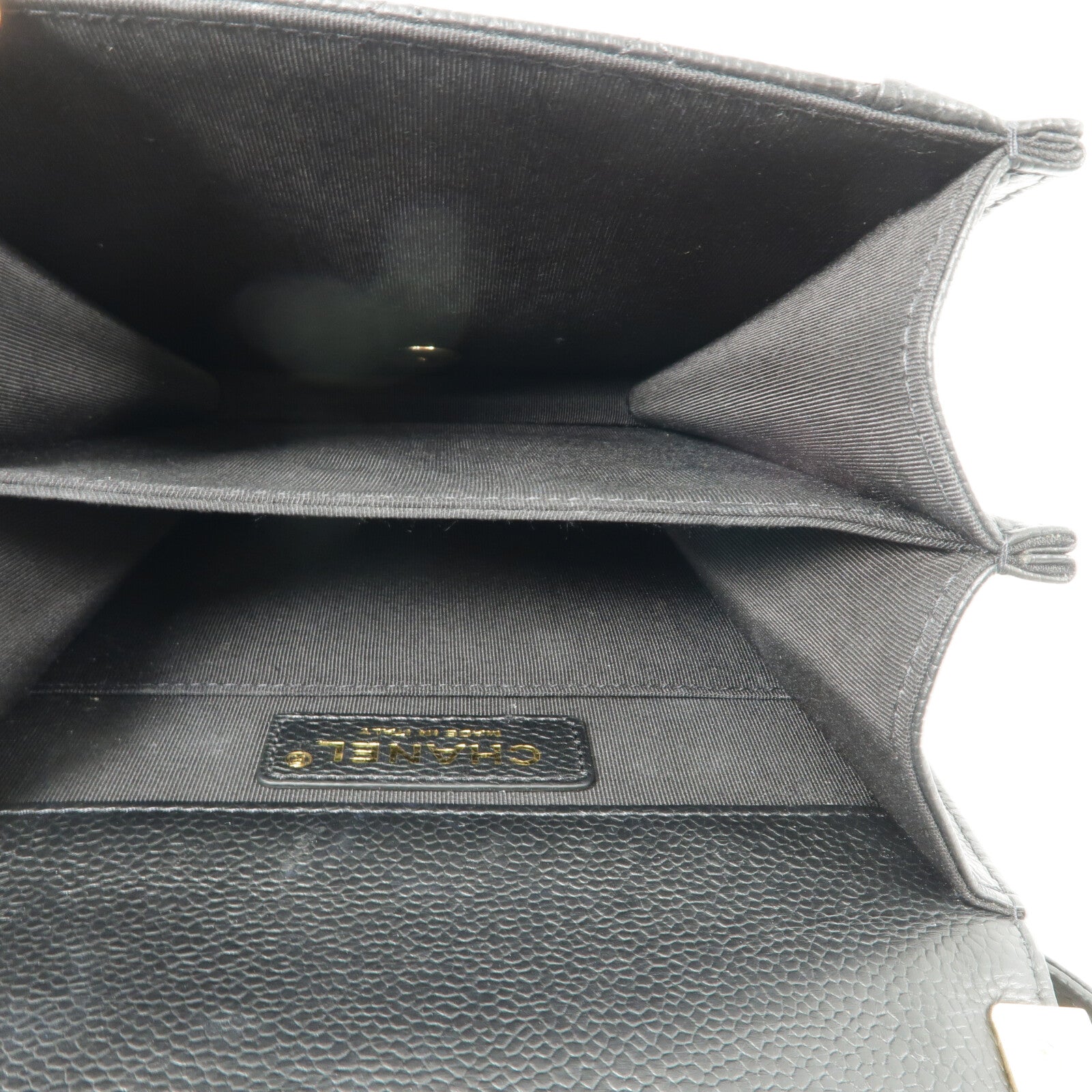CHANEL 牛皮皮革North Souuth Boy鏈帶肩背袋