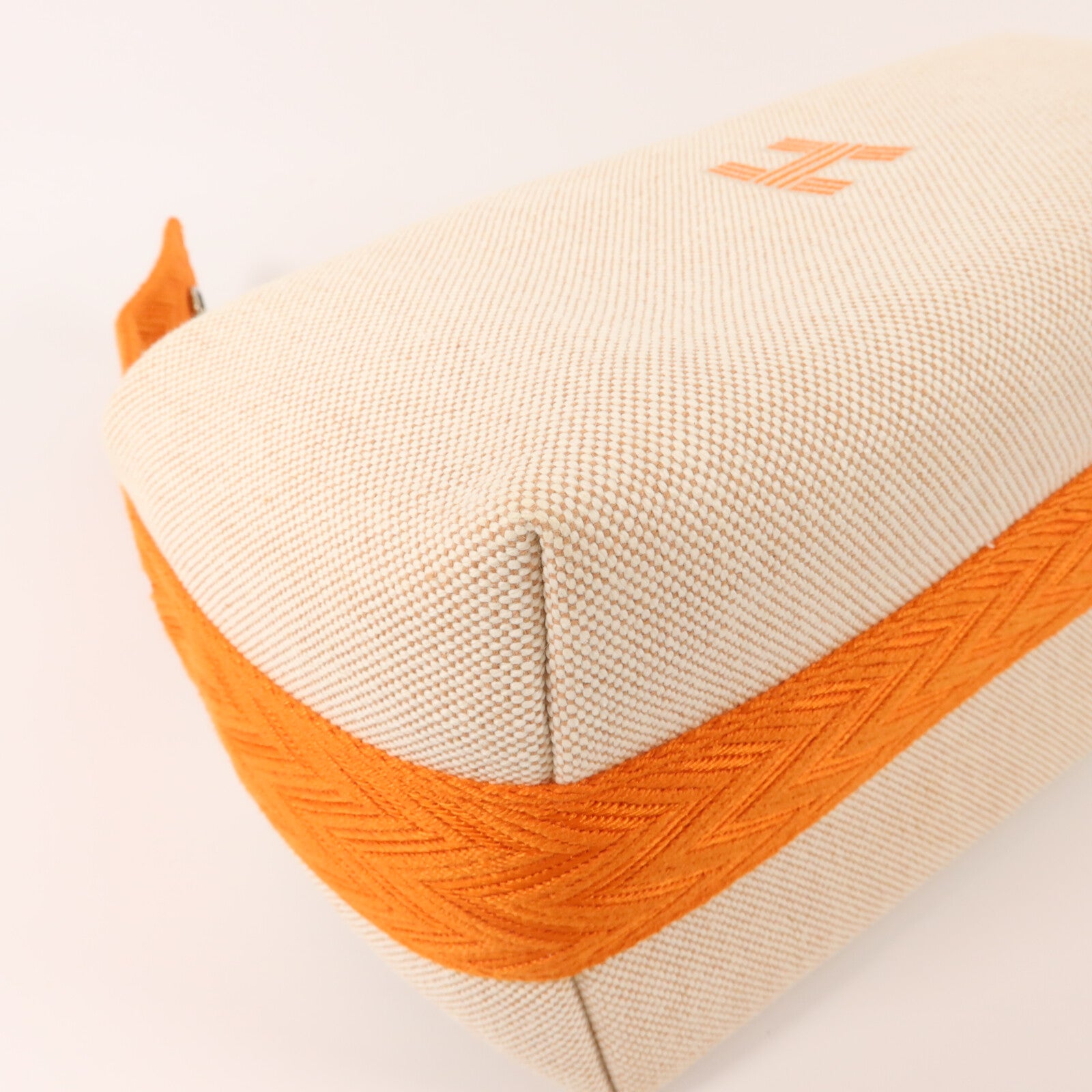HERMES 帆布Bride A Brac PM手挽袋