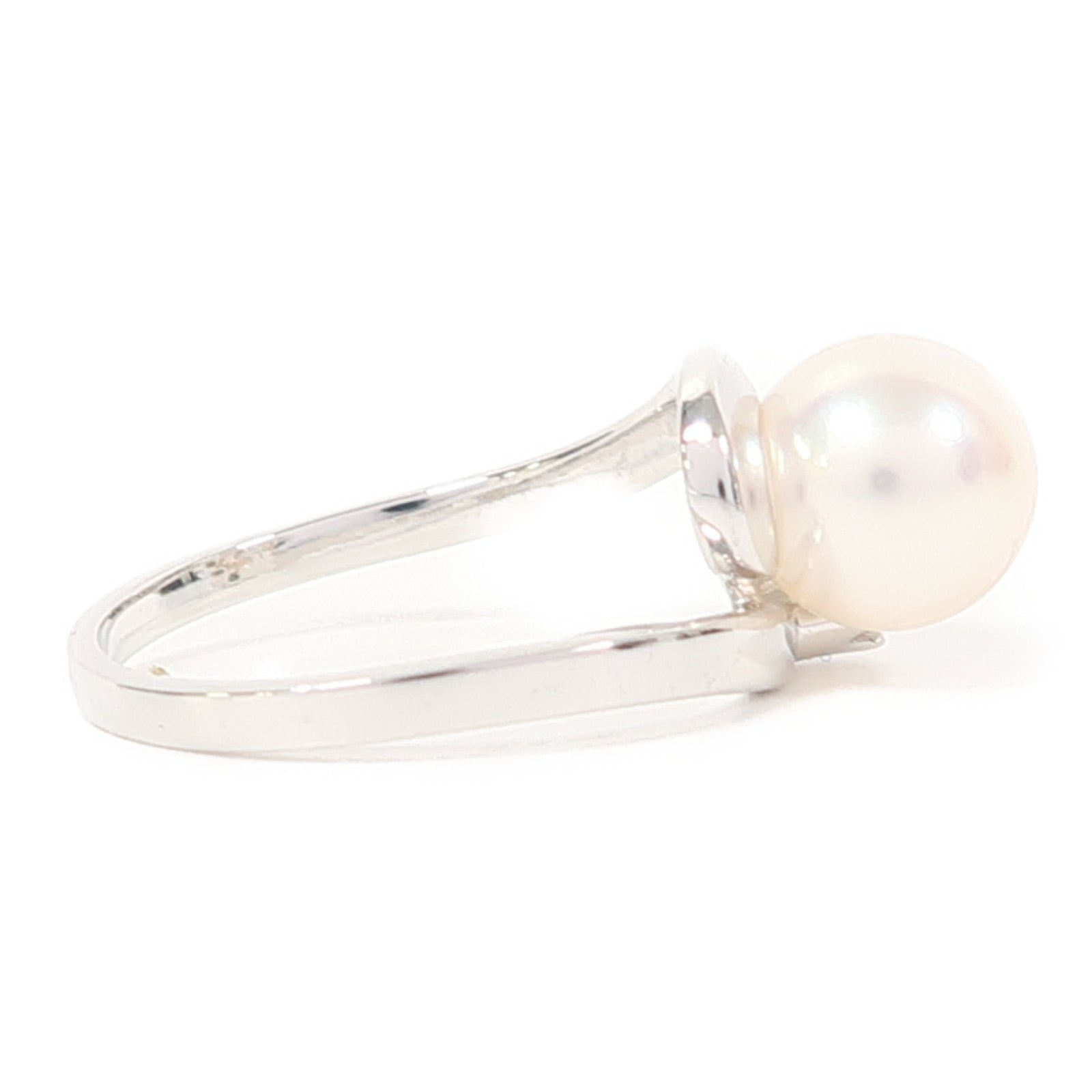 MIKIMOTO 18K白金Ring戒指US#5.25