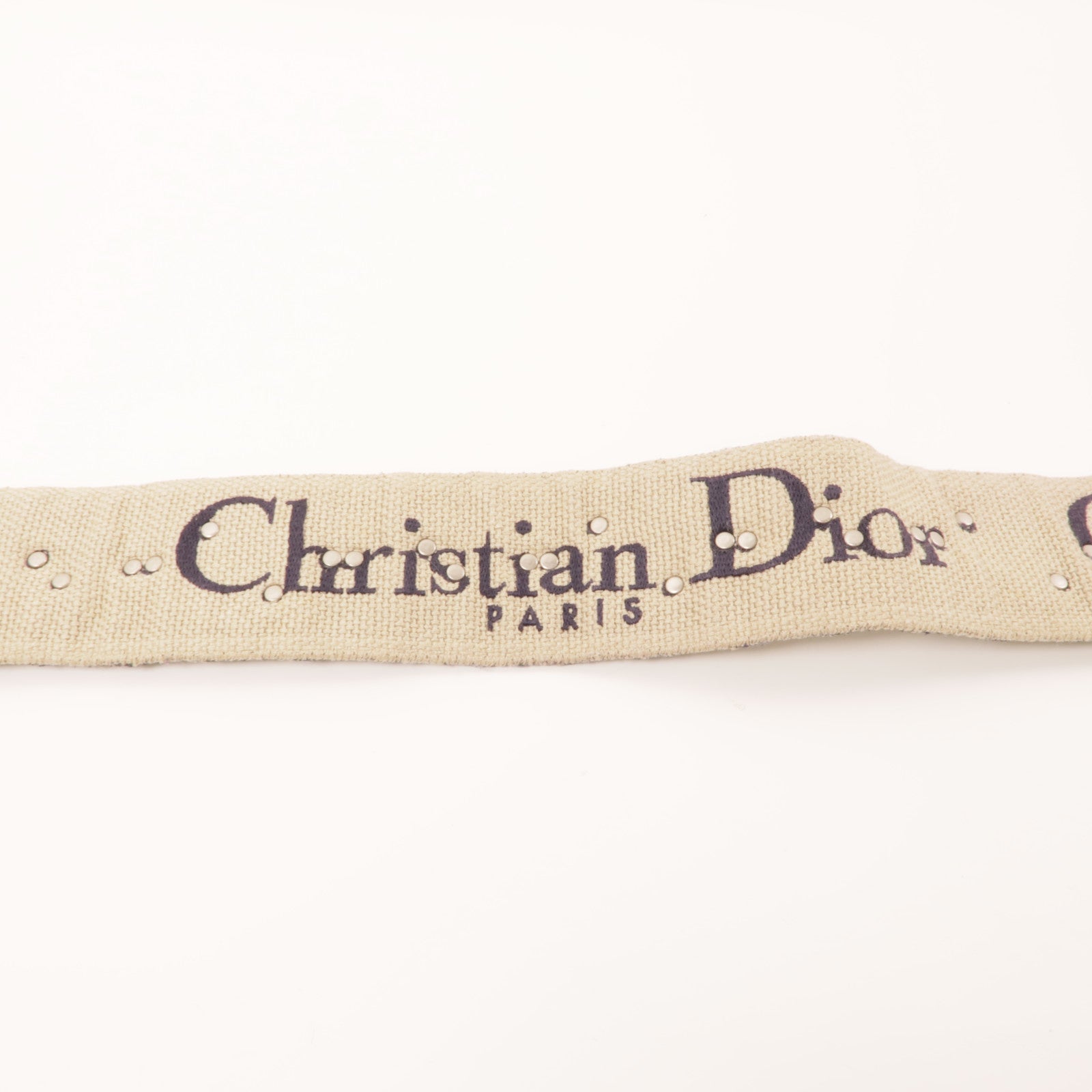 Dior 帆布Shoulder Strap肩帶藍色