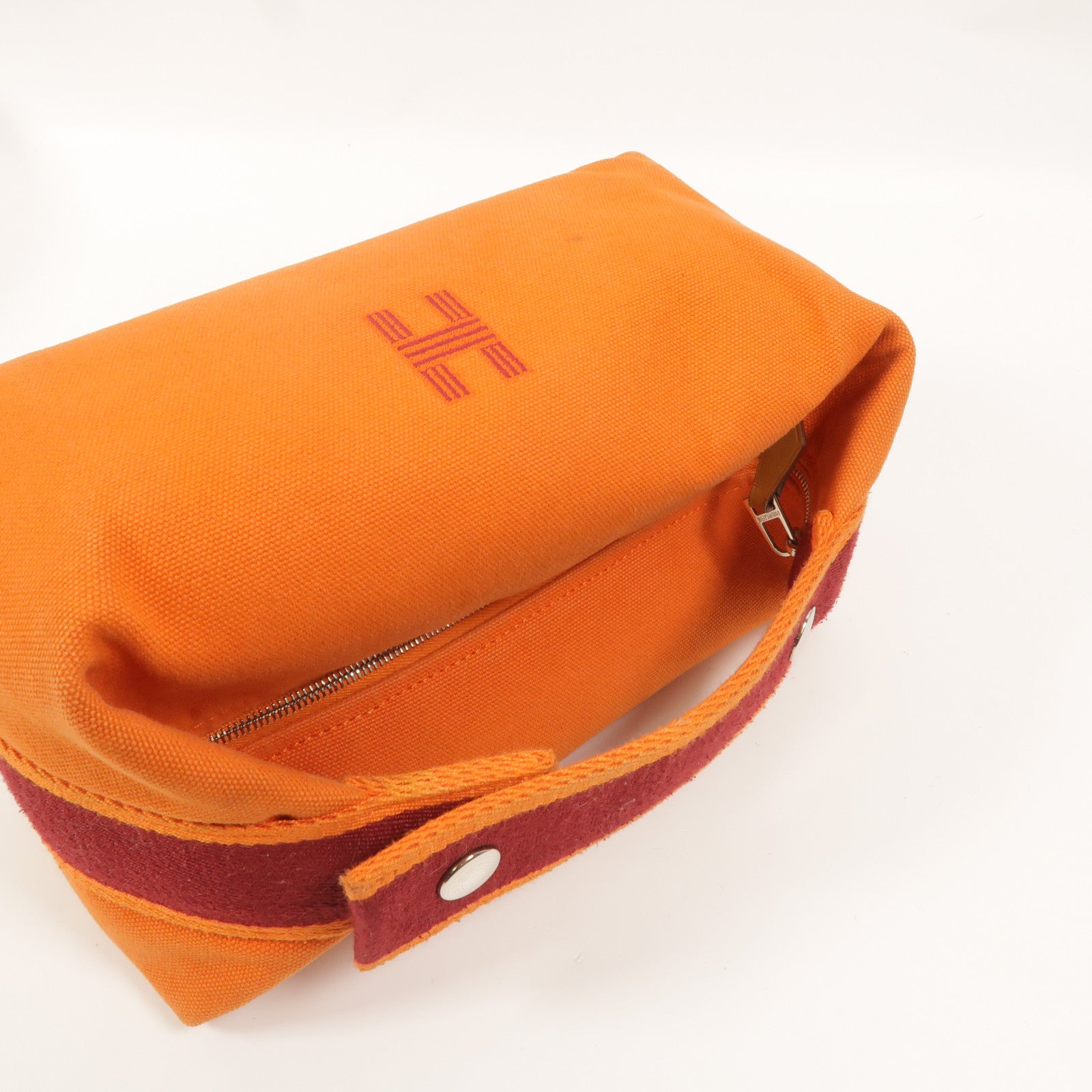 HERMES 帆布Bride a Brac PM手挽袋